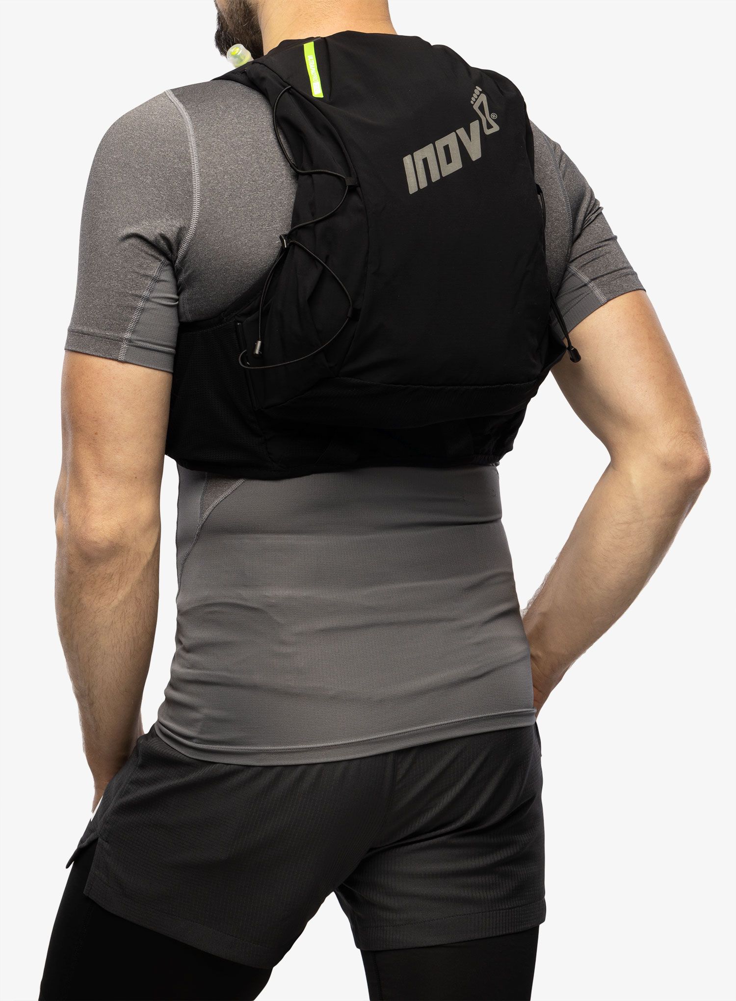 Prsluk za trčanje Inov-8 Ultrapack Pro 2in1 - black/green