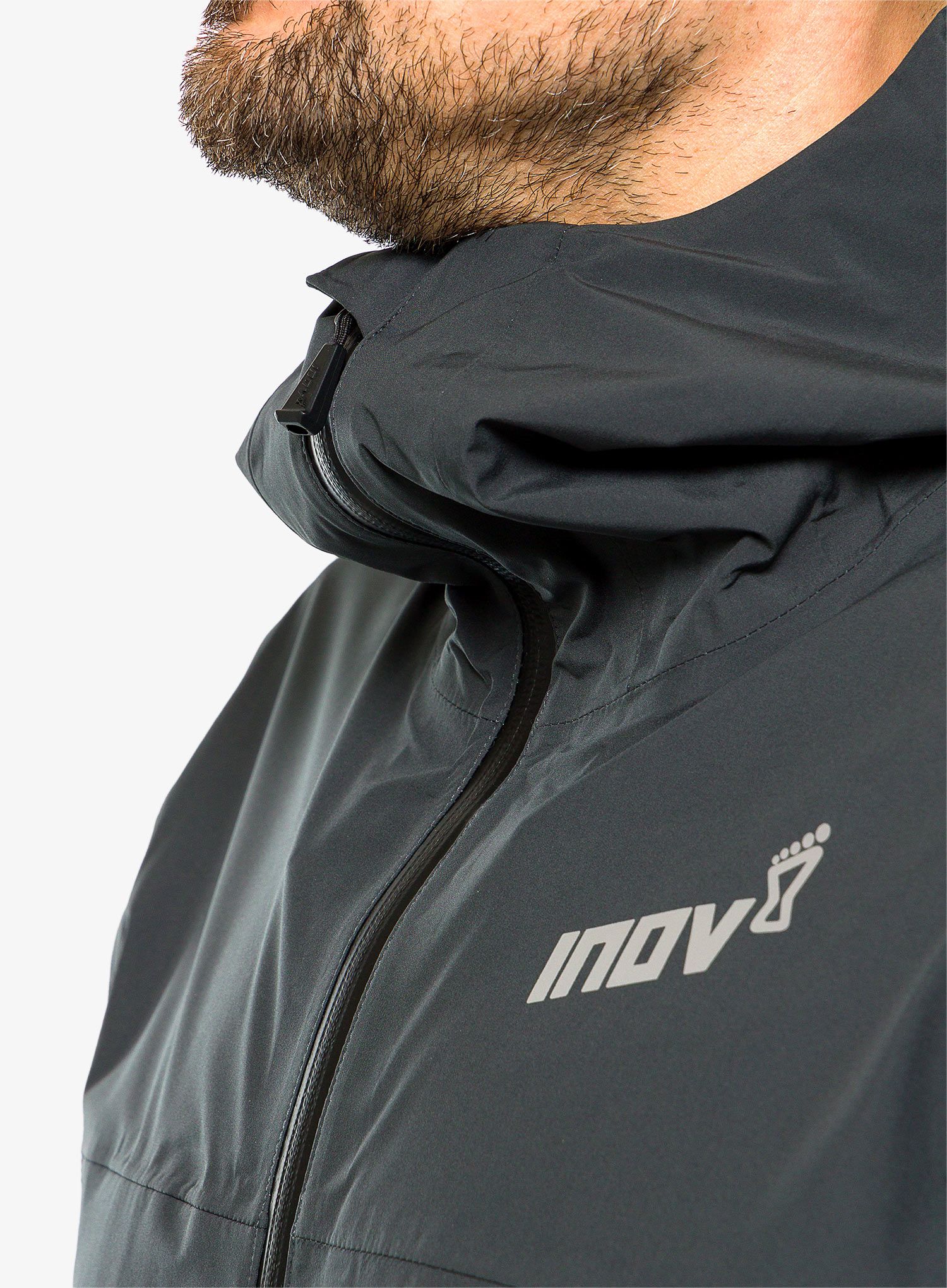 Jakna za trčanje Inov-8 Venturelite Jacket FZ - black graphite