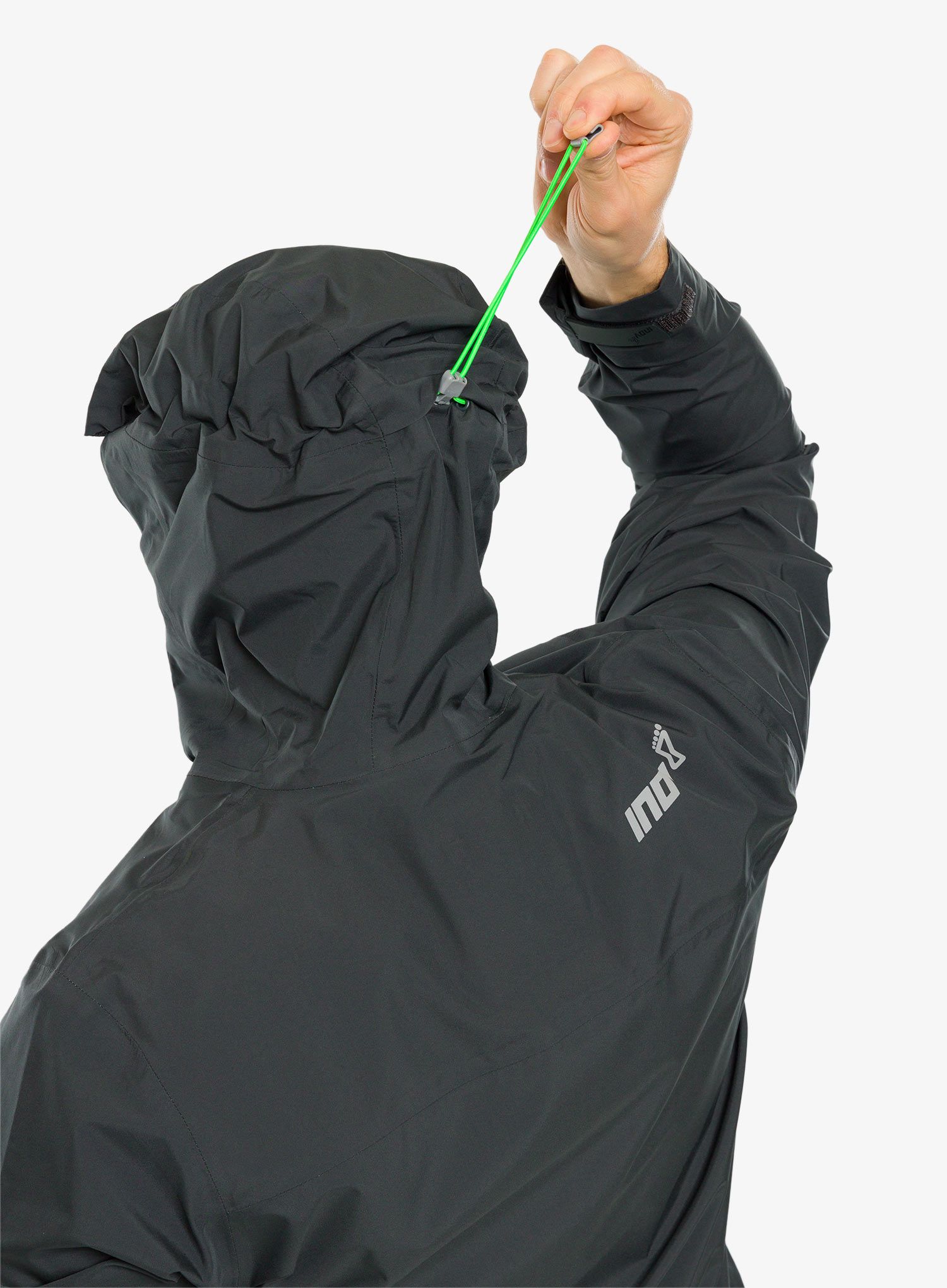 Jakna za trčanje Inov-8 Venturelite Jacket FZ - black graphite