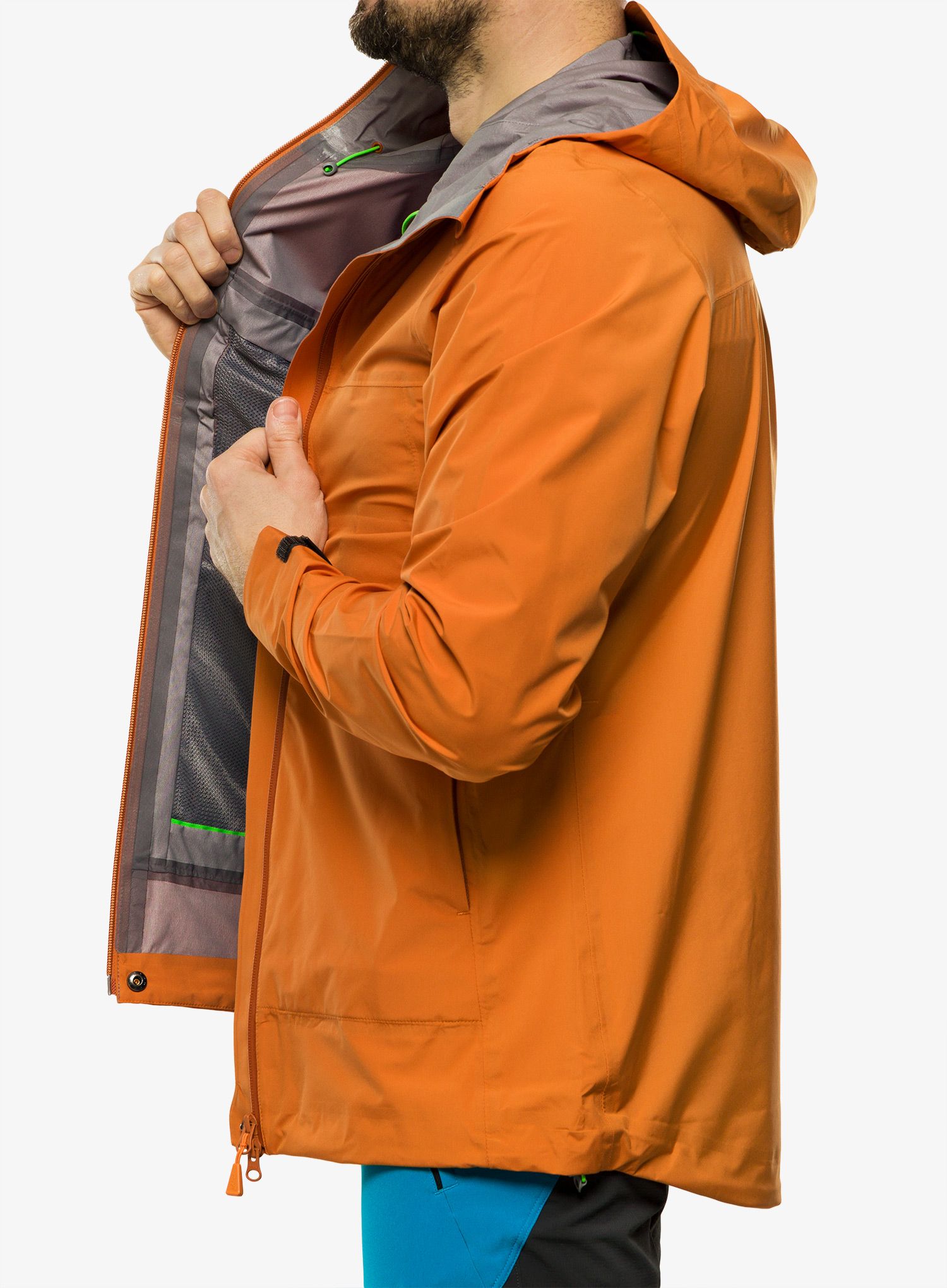 Kišna jakna Inov-8 Venturelite Jacket FZ - orange