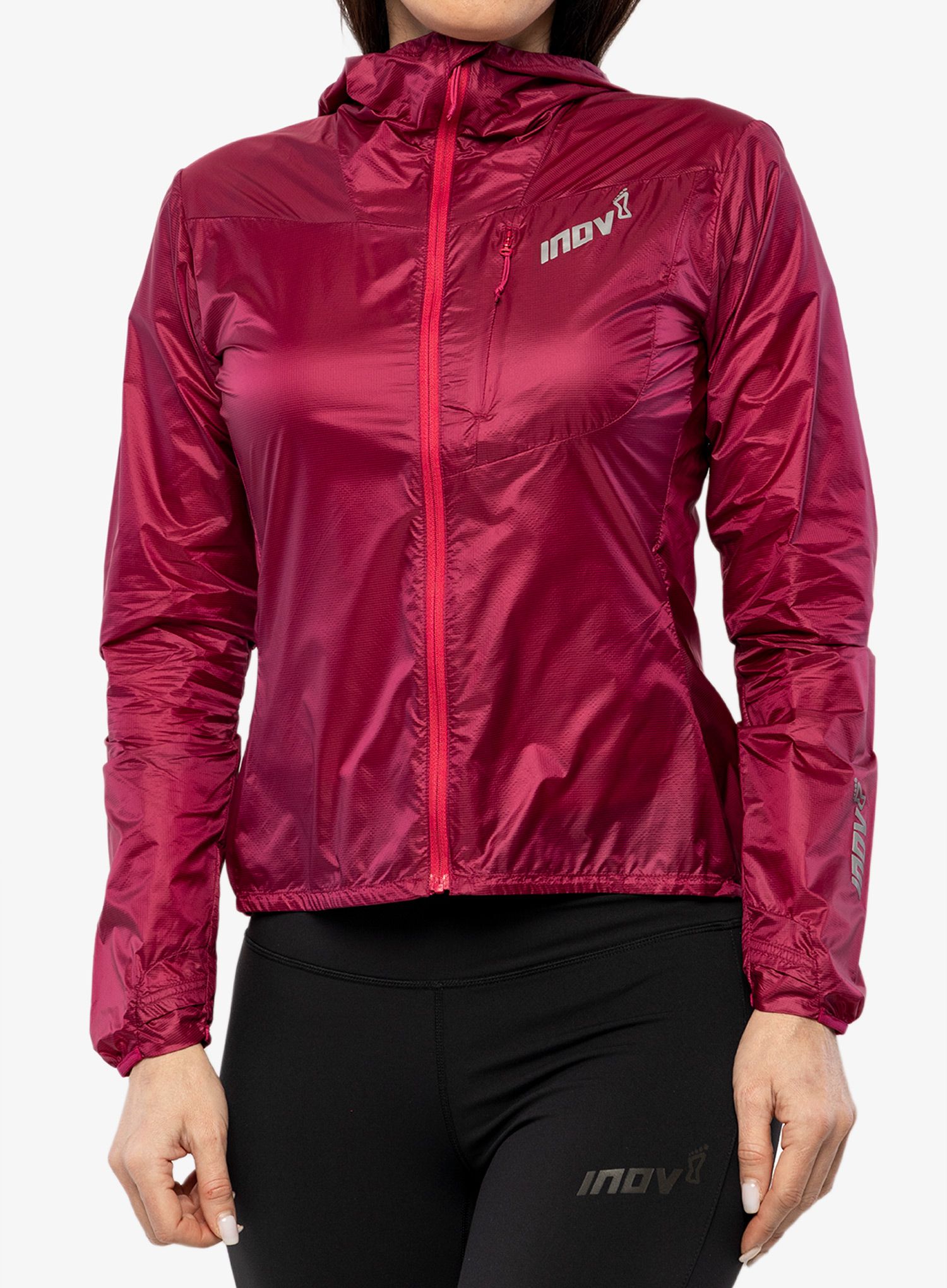 Ženska vjetrovka Inov-8 Windshell FZ - pink
