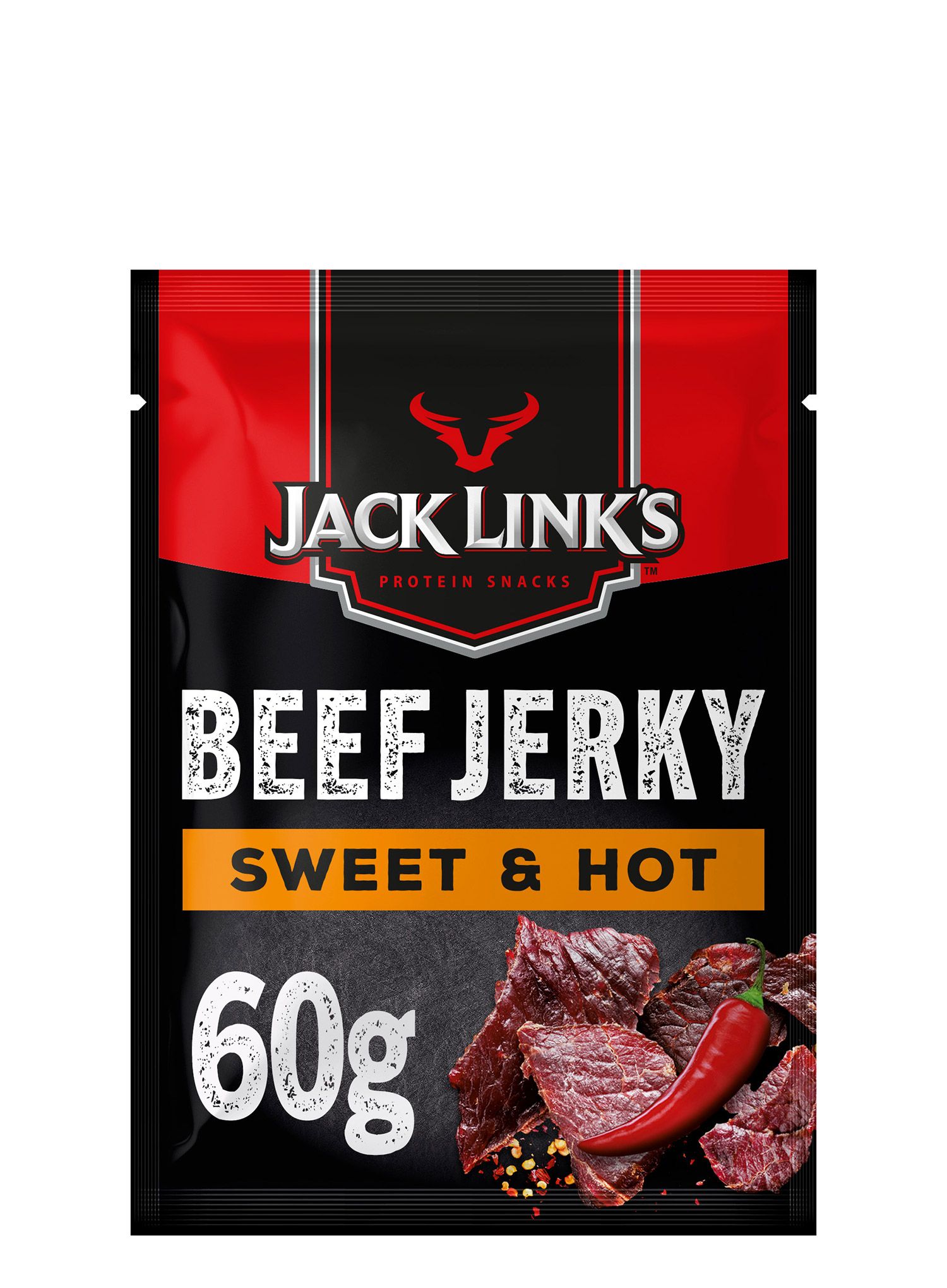 Sušena govedina Jack Link's Beef Jerky Sweet & Hot 60 g