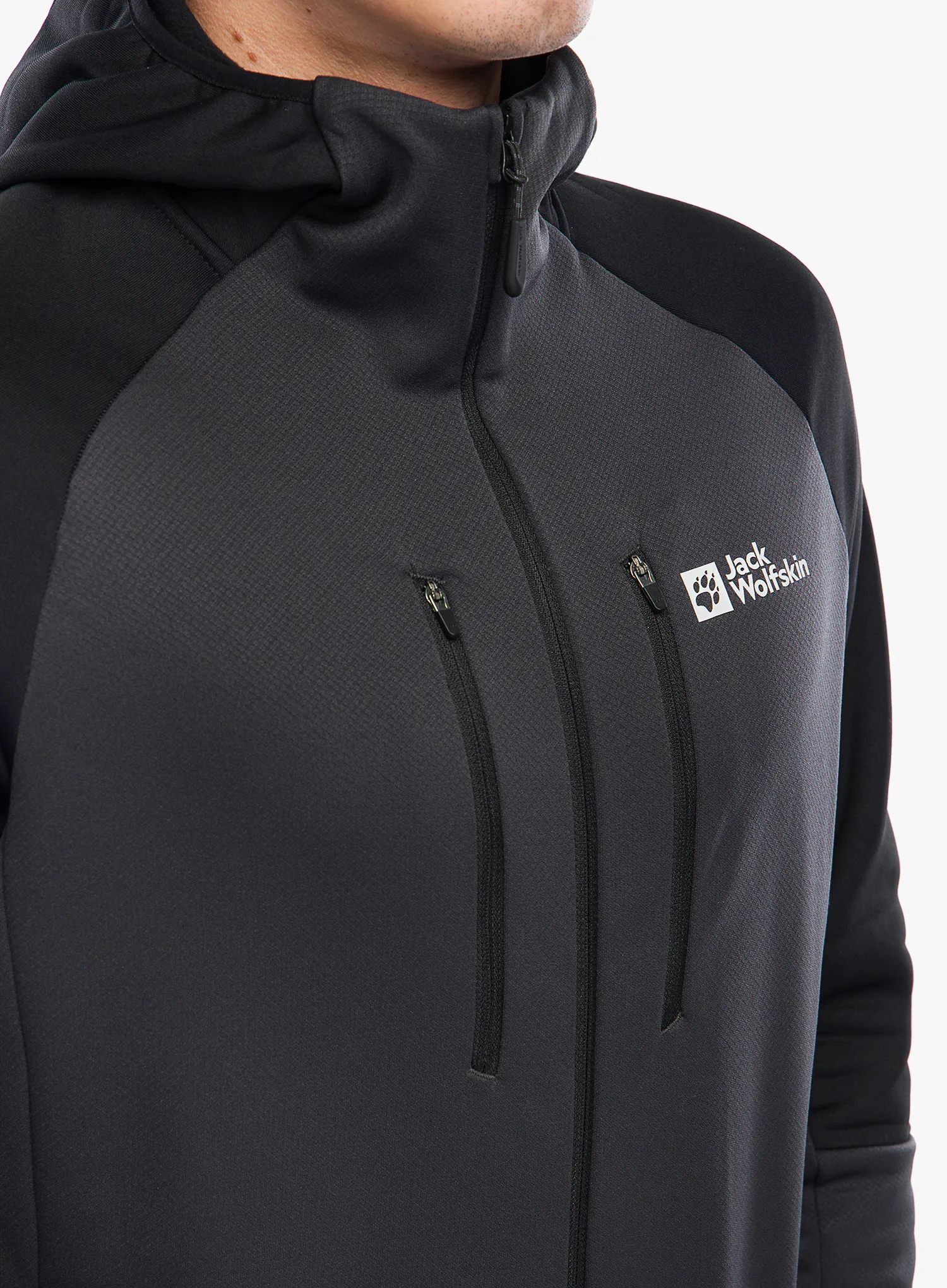 Jakna od flisa Jack Wolfskin Alpgrat XT Jacket - phantom