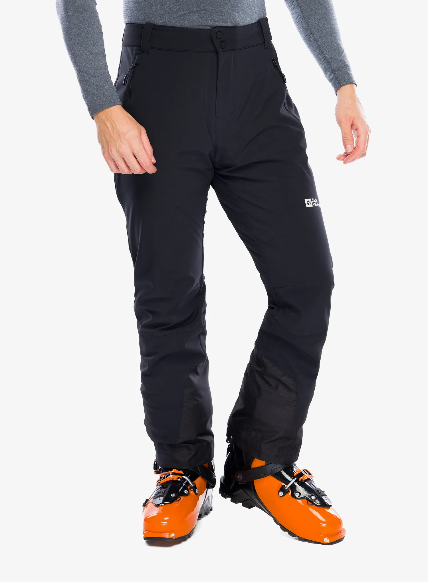 Softshell hlače Jack Wolfskin Alpspitze Tour Pants - black