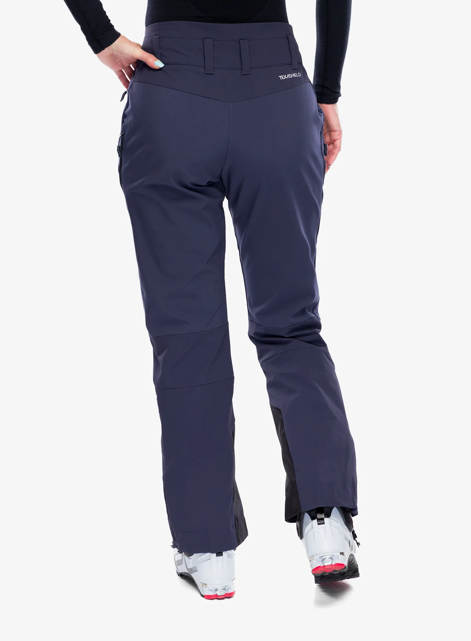 Ženske softshell hlače Jack Wolfskin Alpspitze Tour Pants - graphite