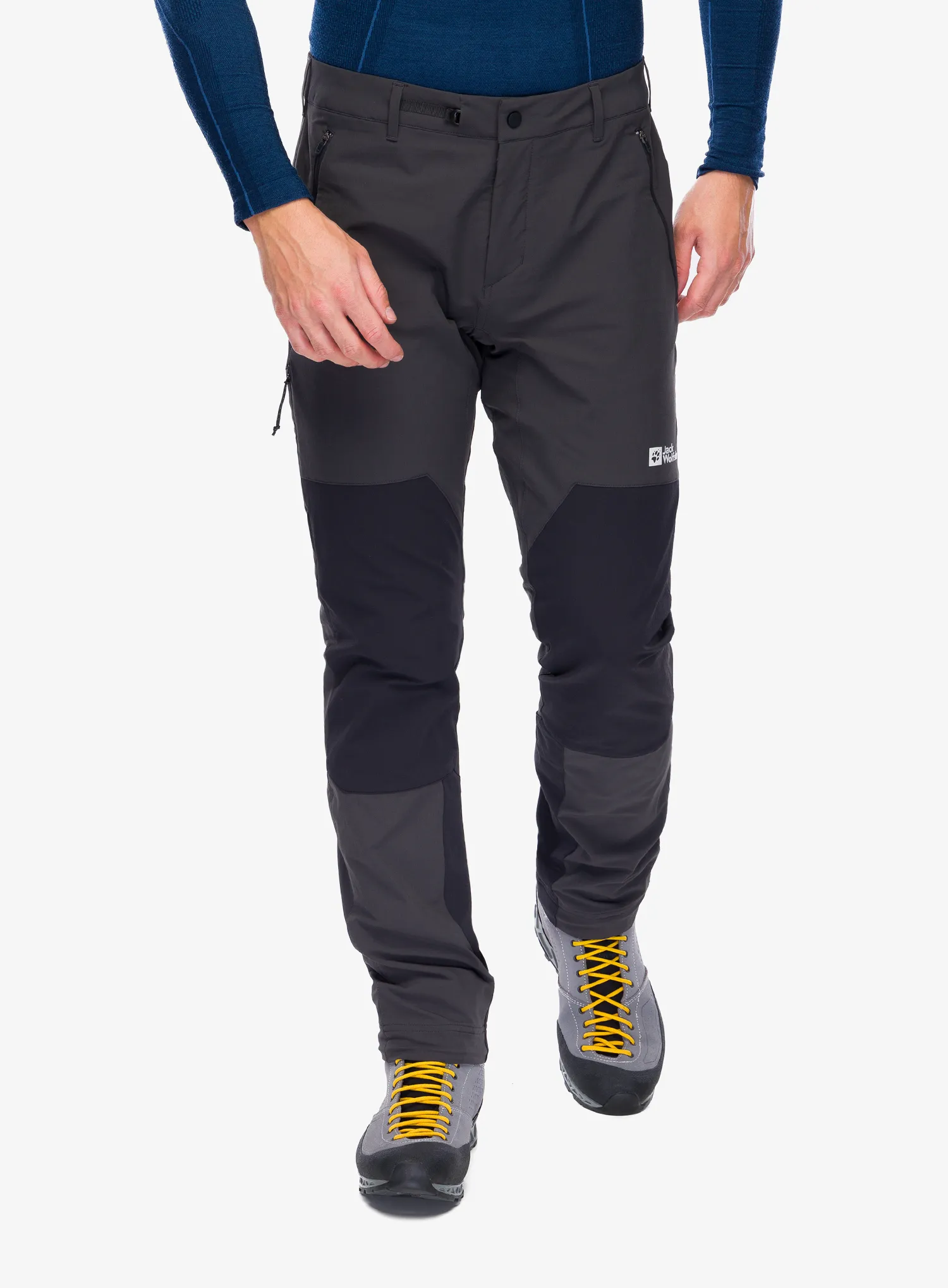 Trekking hlače Jack Wolfskin Andur Pants - phantom