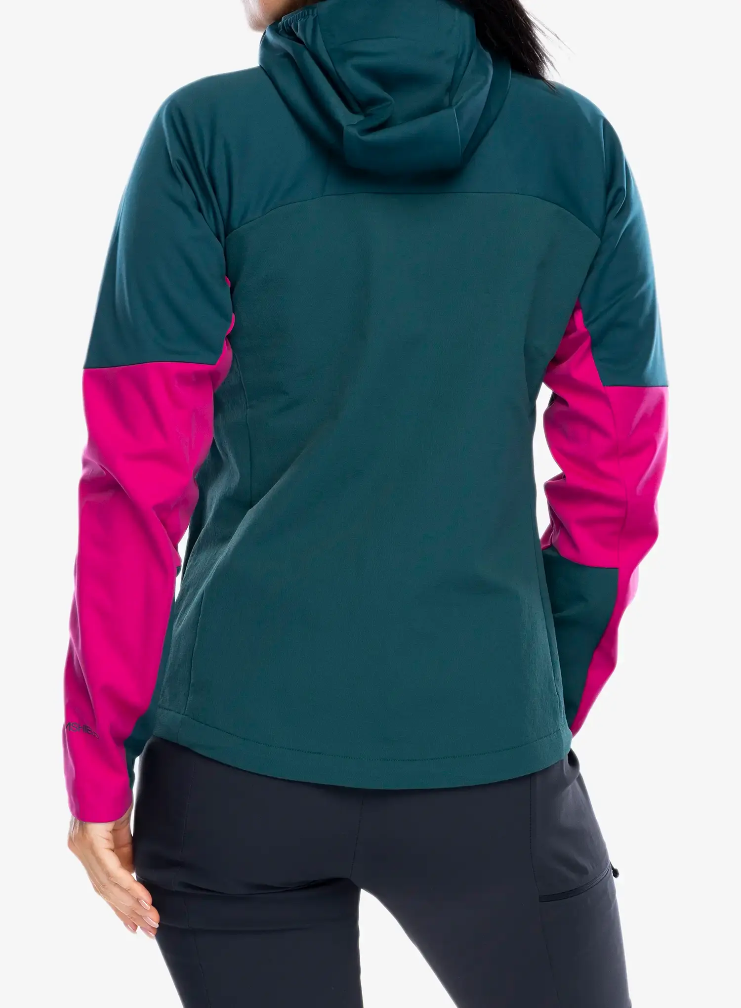 Ženska softshell jakna Jack Wolfskin Brisstal Hoody - new magenta