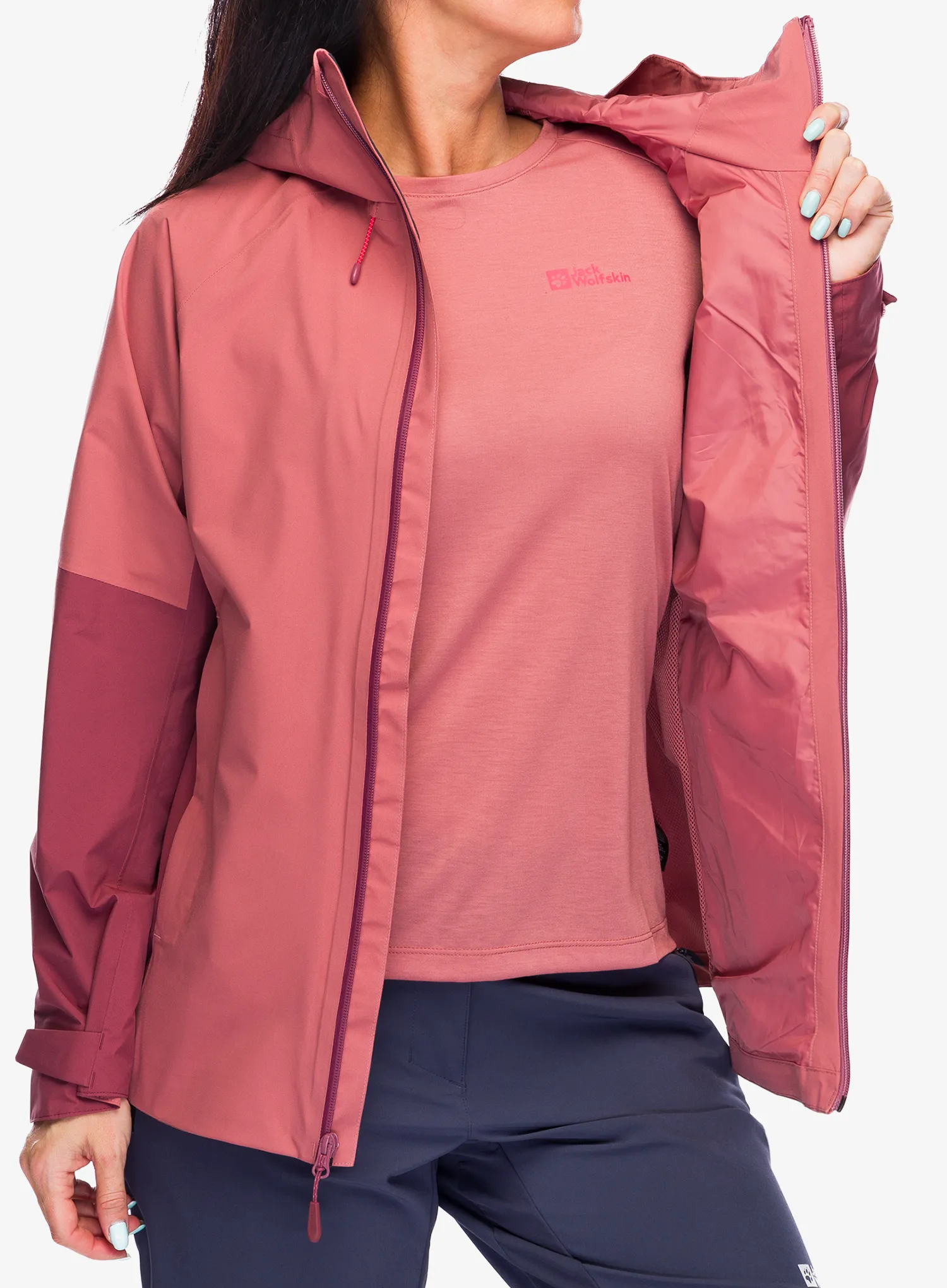 Ženska jakna s membranom Jack Wolfskin Eagle Peak 2L Jacket