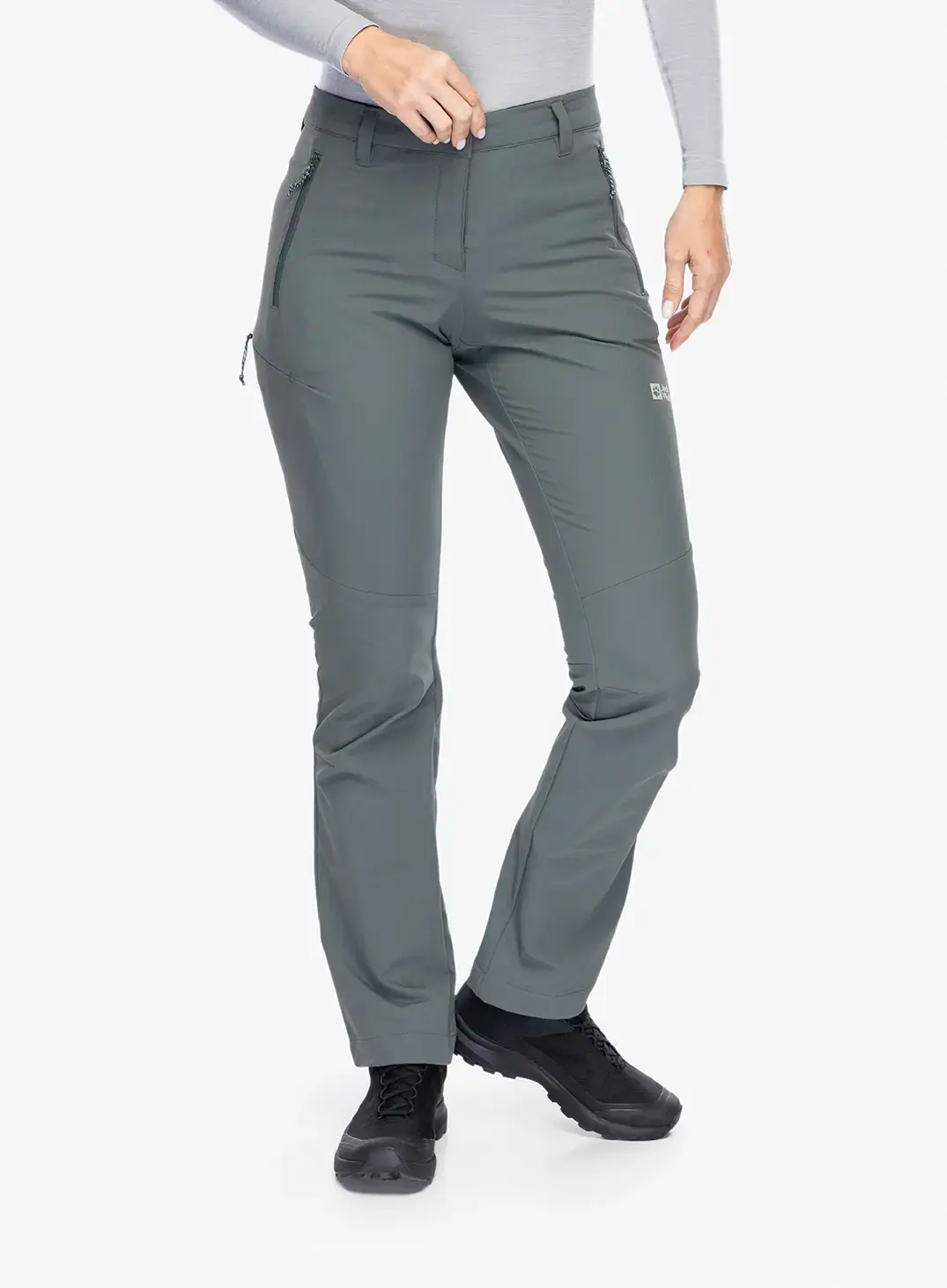 Ženske softshell hlače Jack Wolfskin Holdsteig Pants