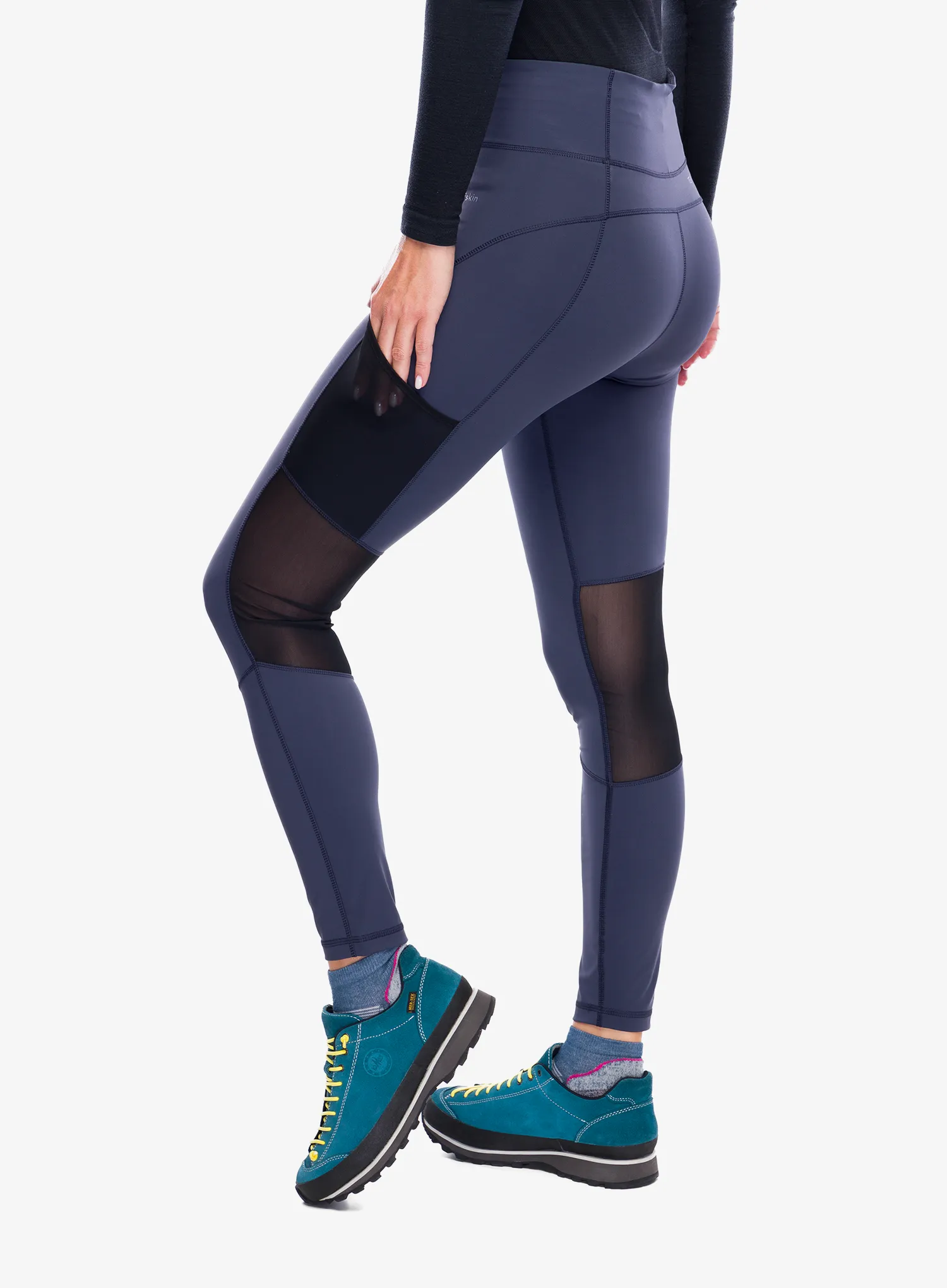 Ženske tajice Jack Wolfskin Kensteig Tights - graphite
