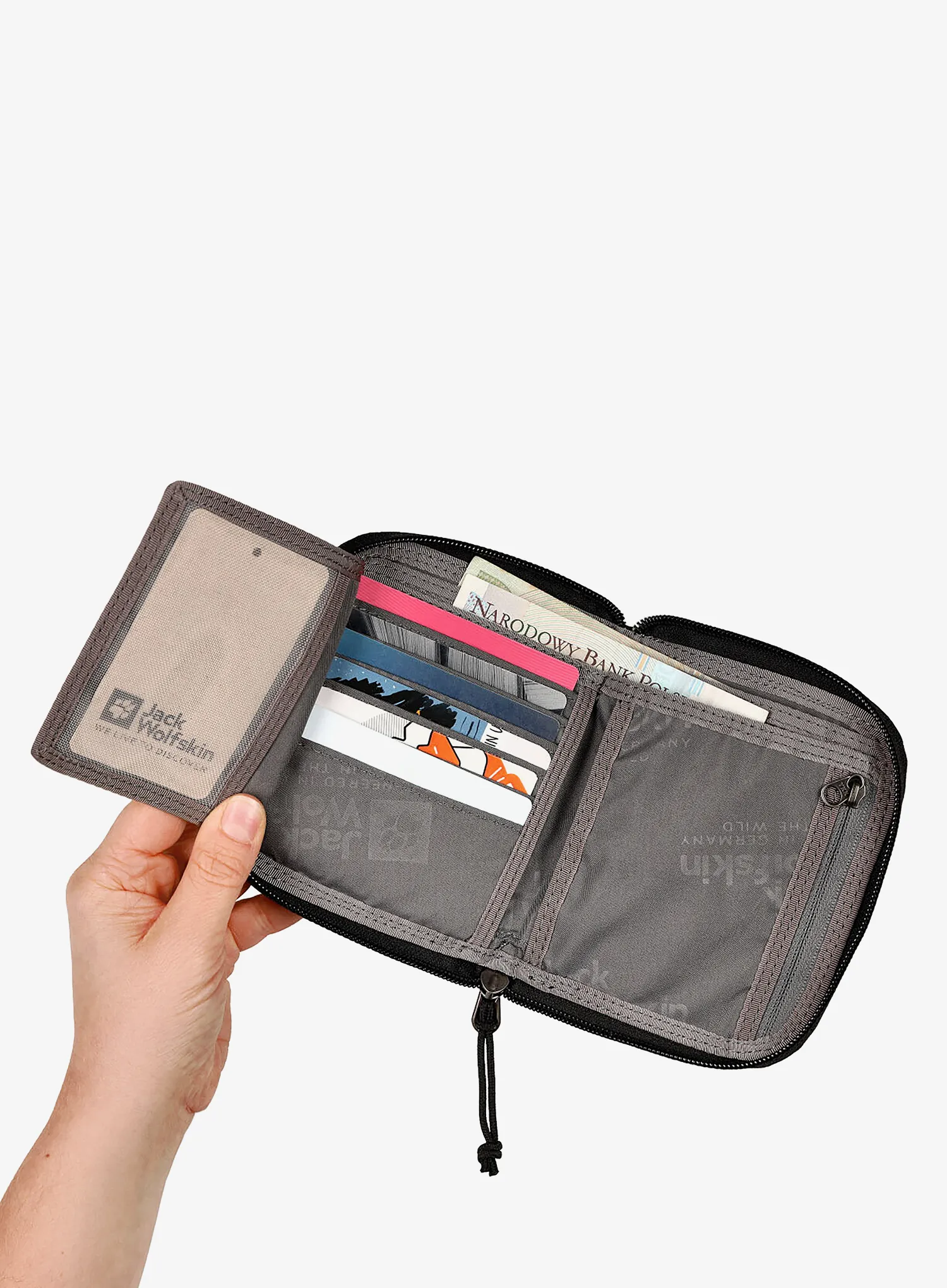 Novčanik Jack Wolfskin Konya Wallet - black