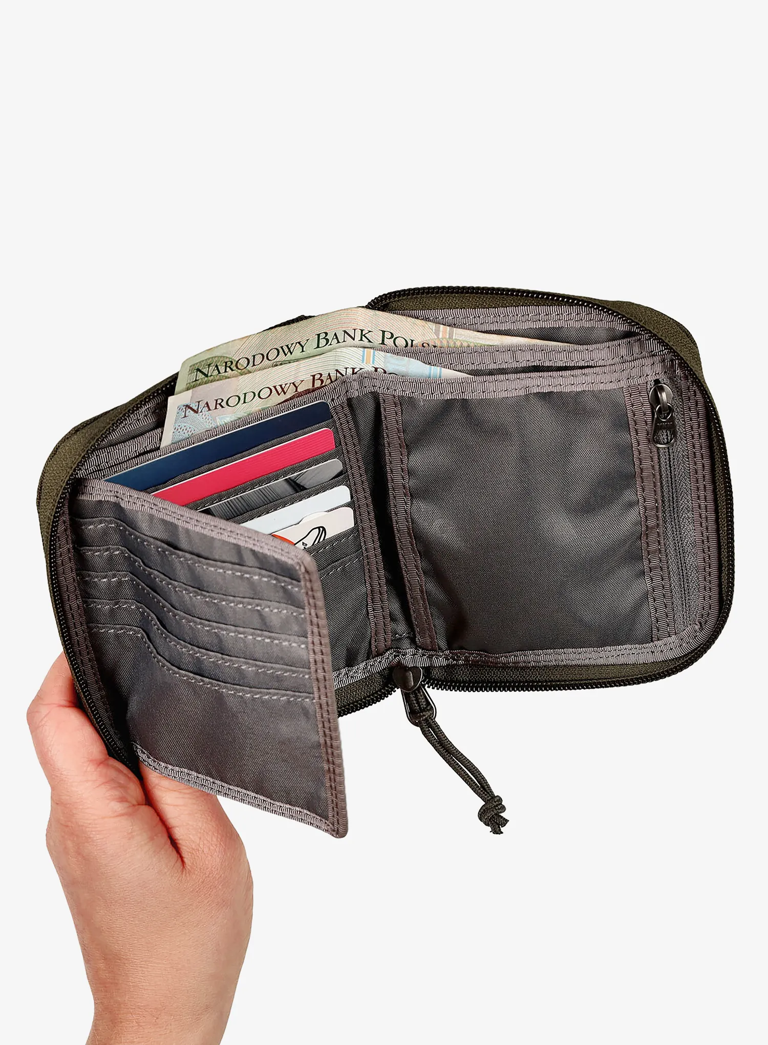 Novčanik Jack Wolfskin Konya Wallet - island moss