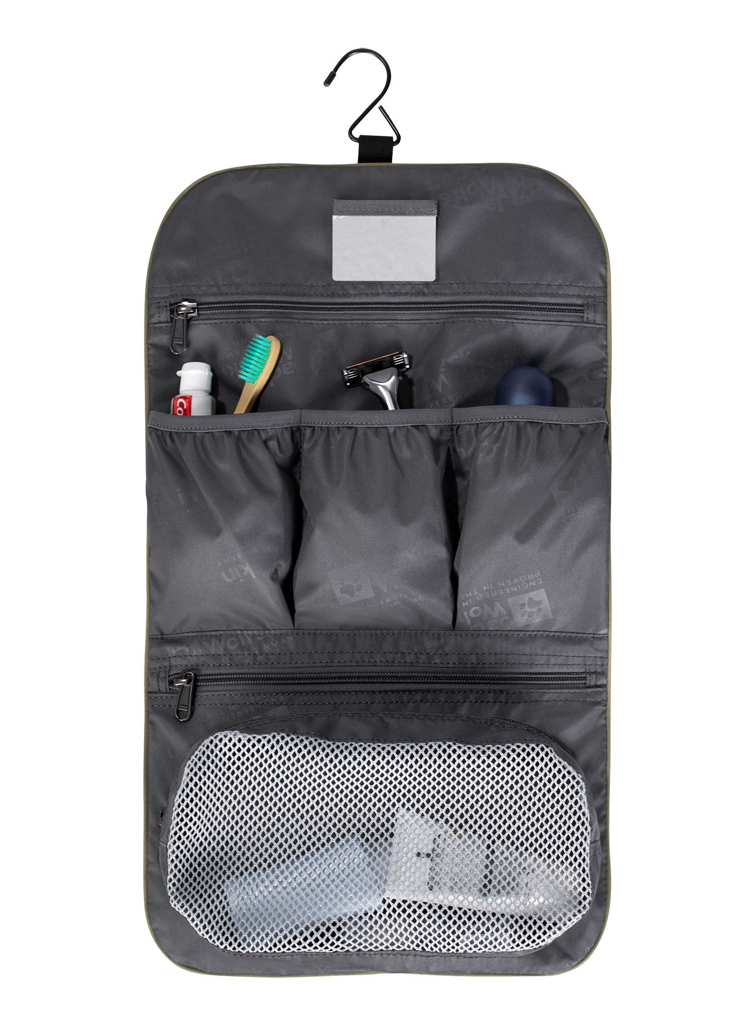 Toaletna torbica Jack Wolfskin Konya Waschsalon - bay leaf
