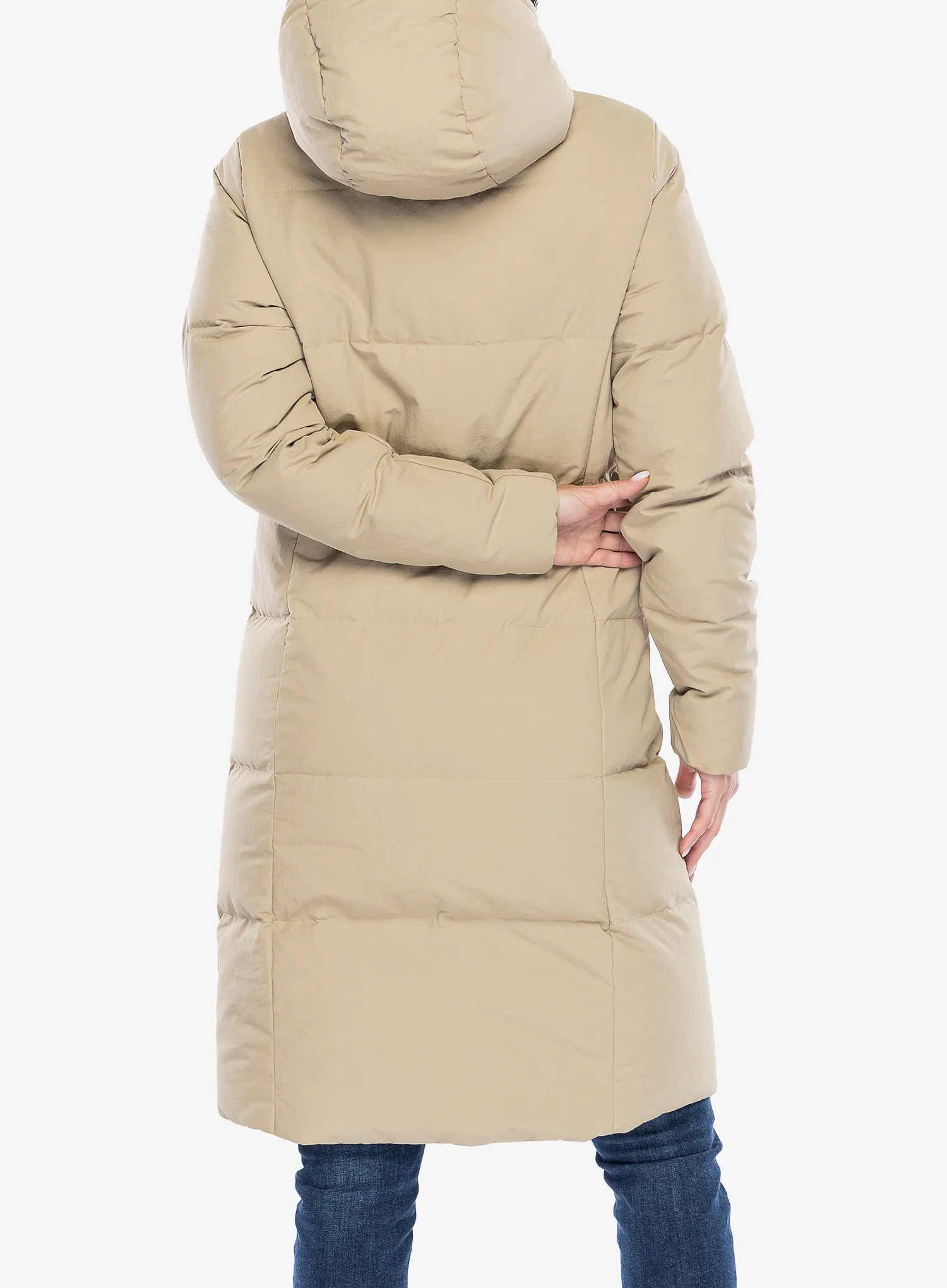 Ženski perjani kaput Jack Wolfskin Nordlicht Coat - anis