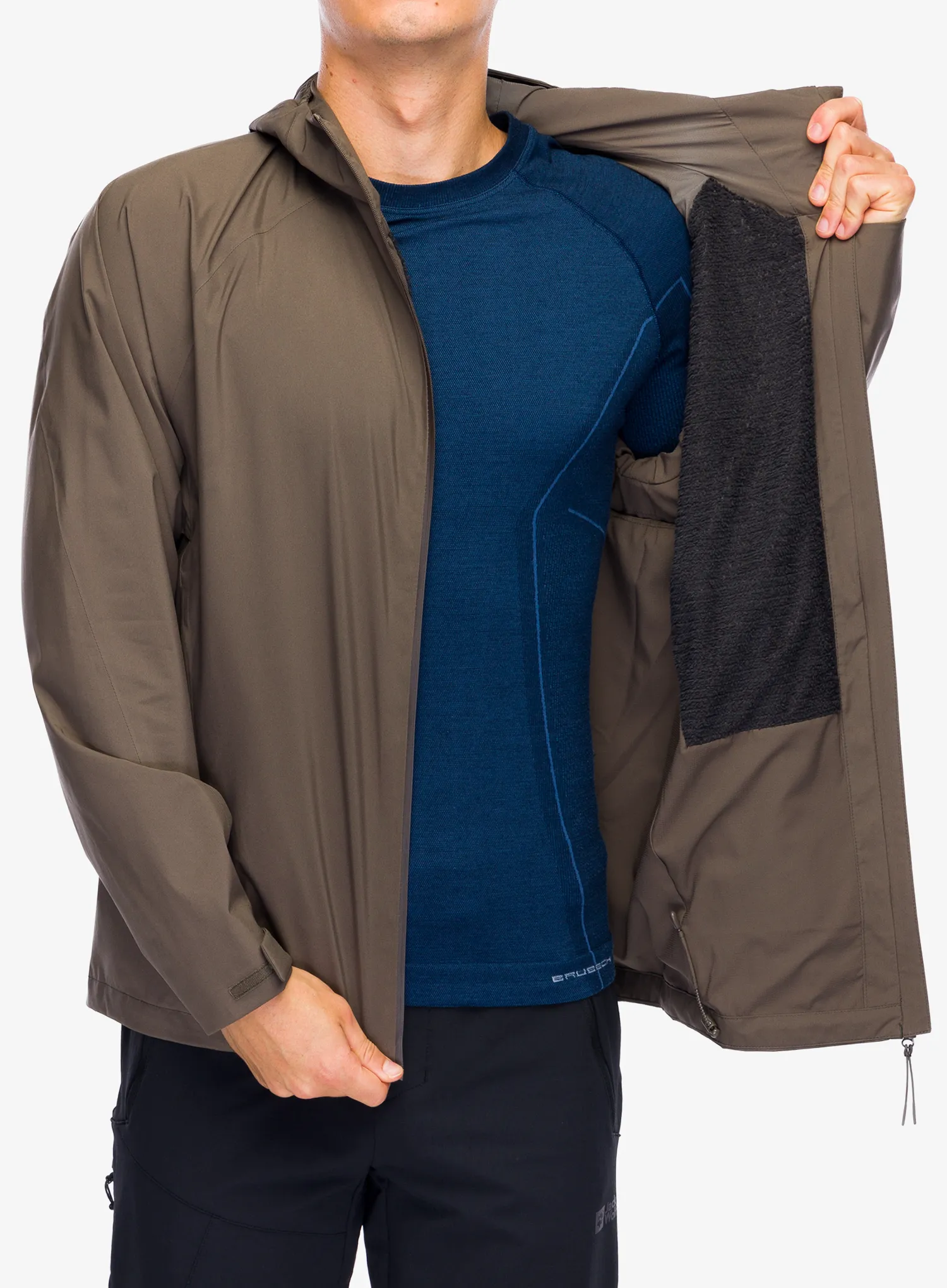 Jakna s postavom Jack Wolfskin Prelight 2L Ins Jacket - cold coffee