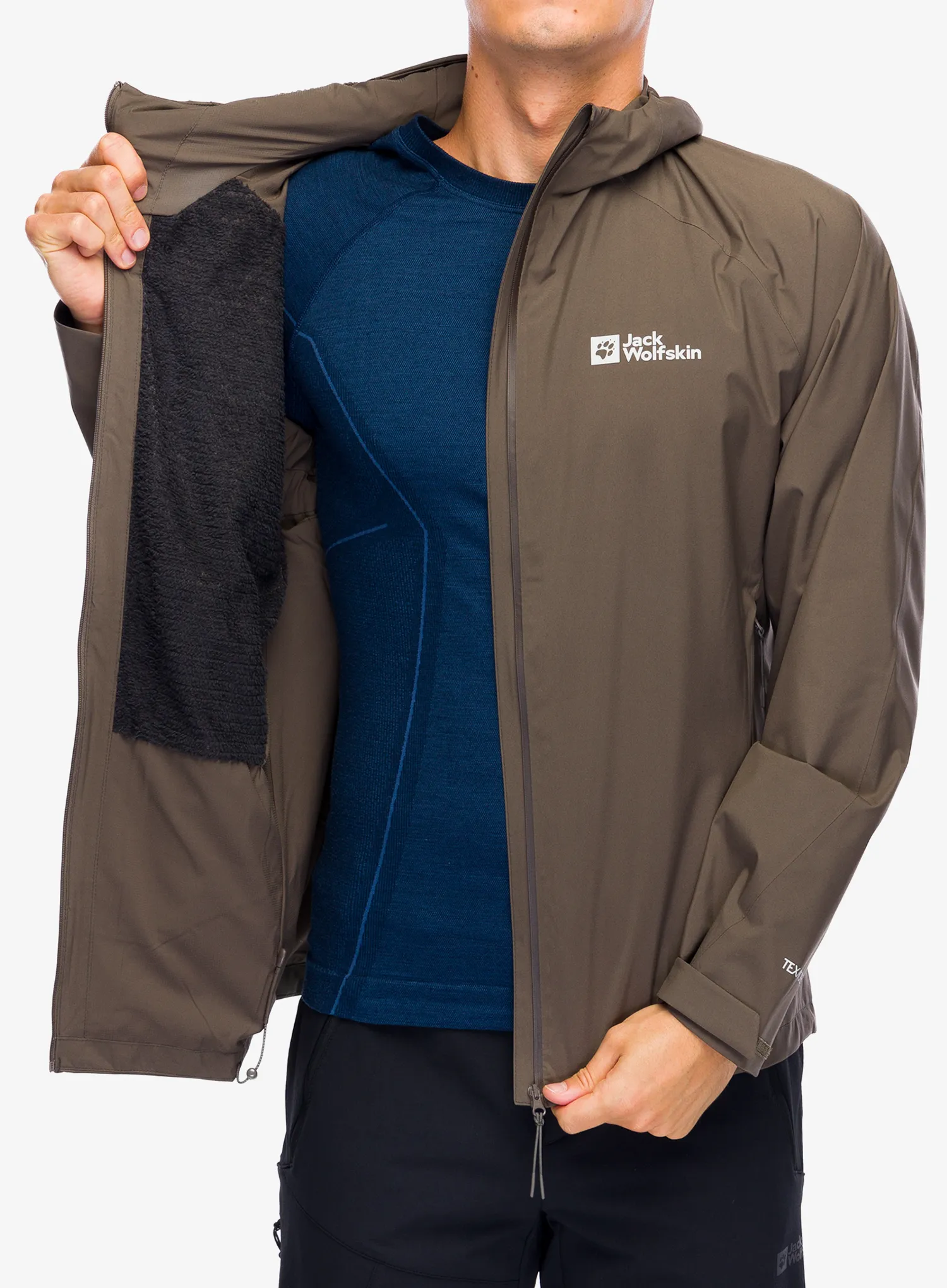 Jakna s postavom Jack Wolfskin Prelight 2L Ins Jacket - cold coffee
