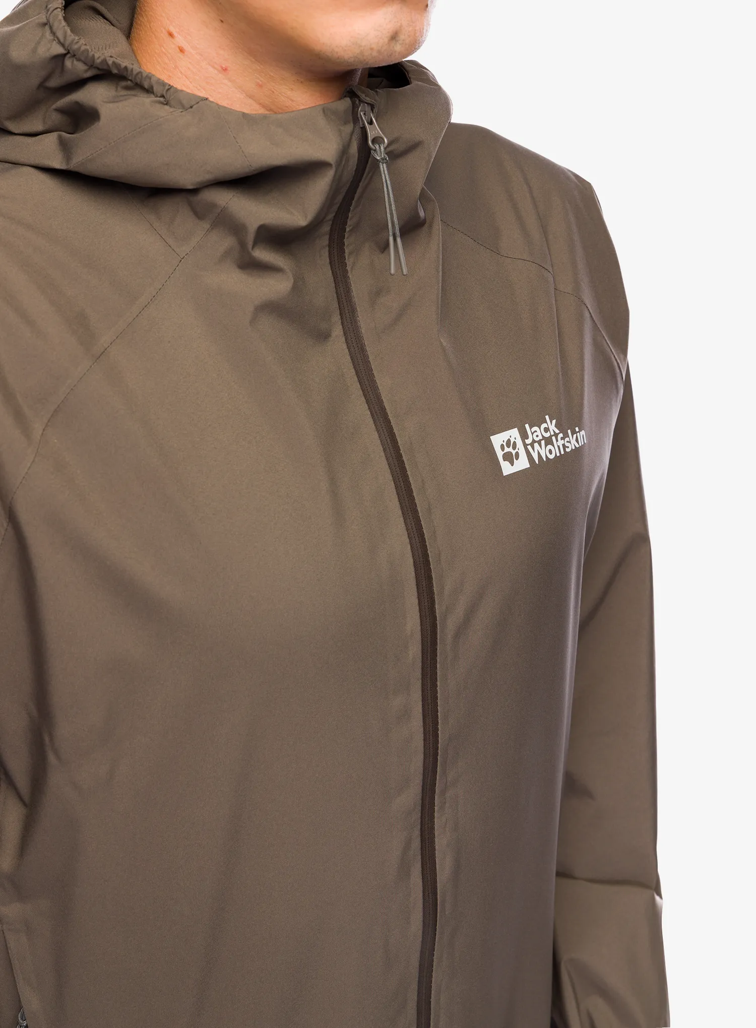 Jakna s postavom Jack Wolfskin Prelight 2L Ins Jacket - cold coffee