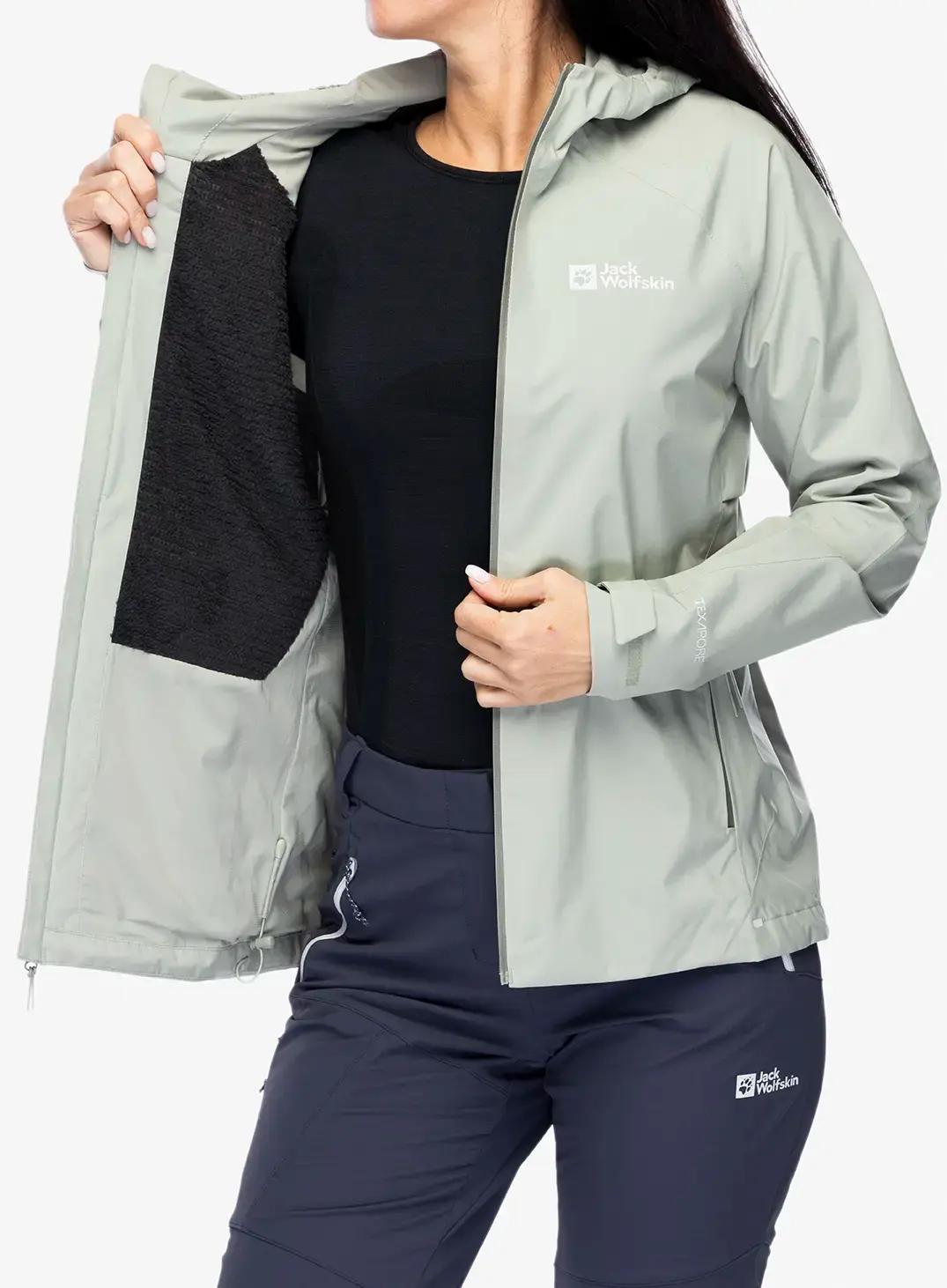 Jakna s postavom ženska Jack Wolfskin Prelight 2L Ins Jacket - mint leaf