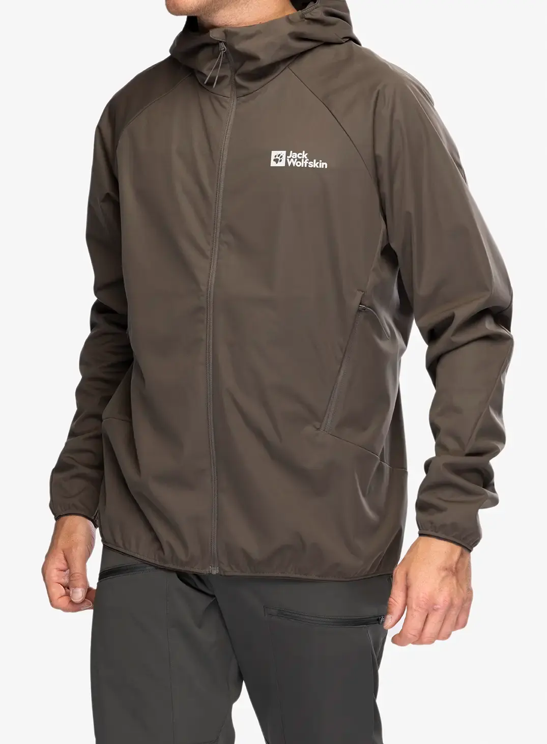 Softshell jakna Jack Wolfskin Prelight Pro Jacket - cold coffee