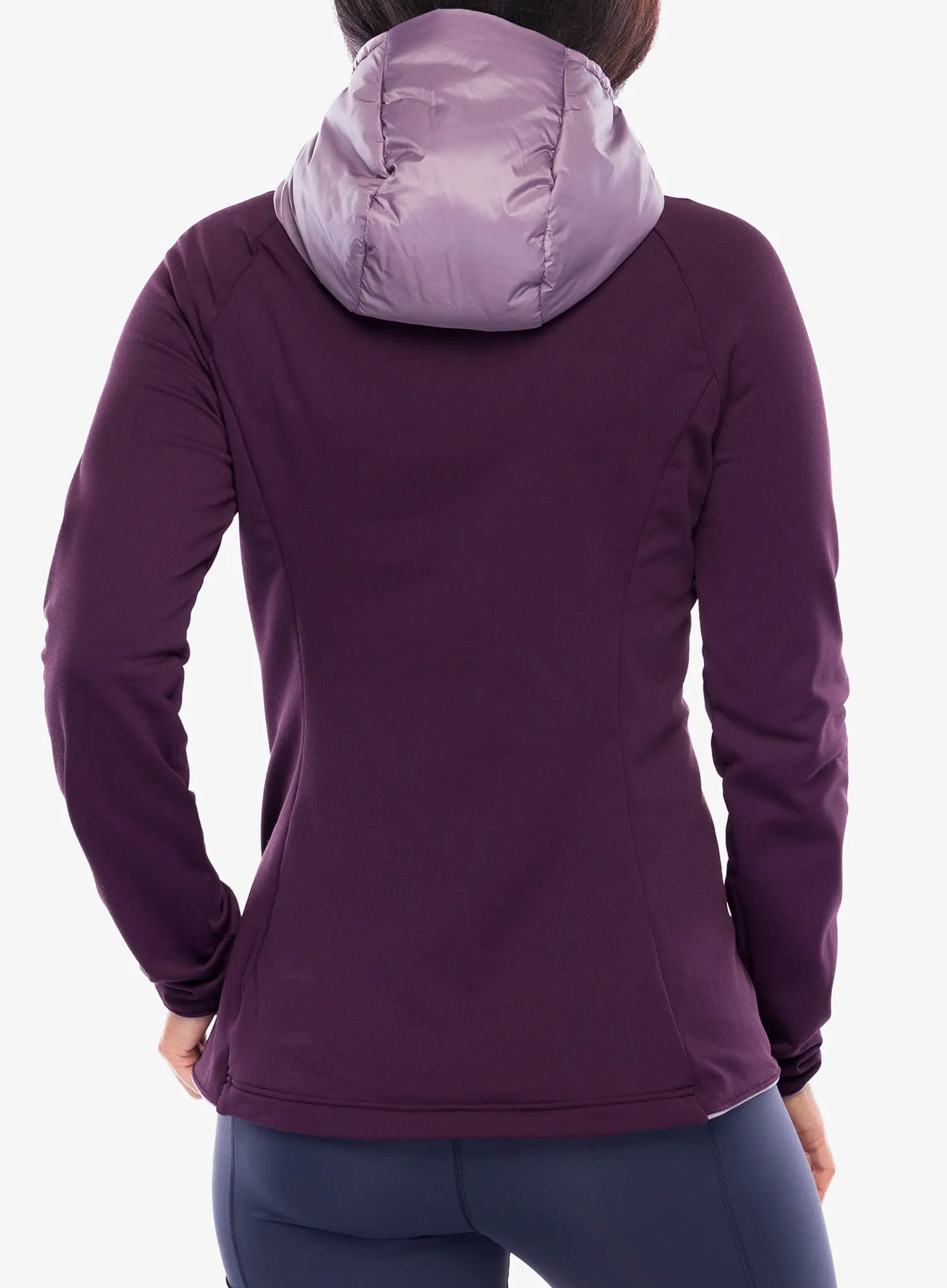 Ženska hibridna jakna Jack Wolfskin Routeburn Pro Hybrid - wild blossom