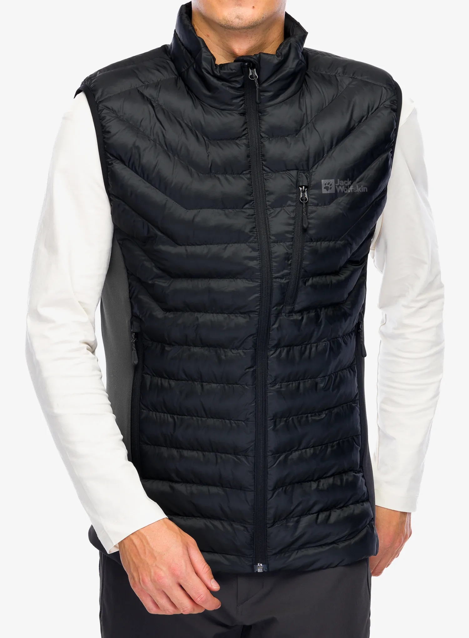 Prsluk Jack Wolfskin Routeburn Pro Ins Vest - black