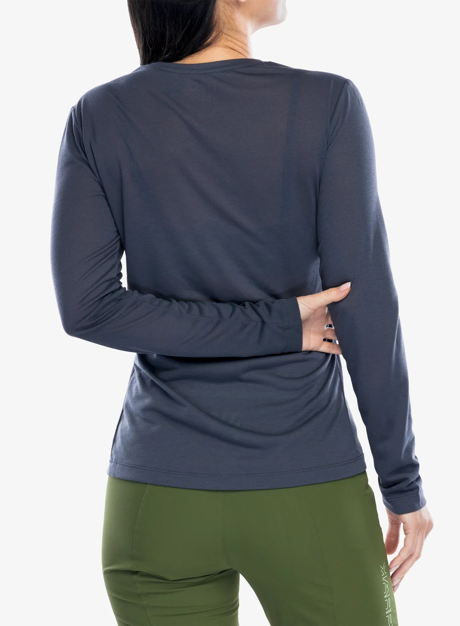 Ženski longsleeve Jack Wolfskin Vonnan LS T - graphite