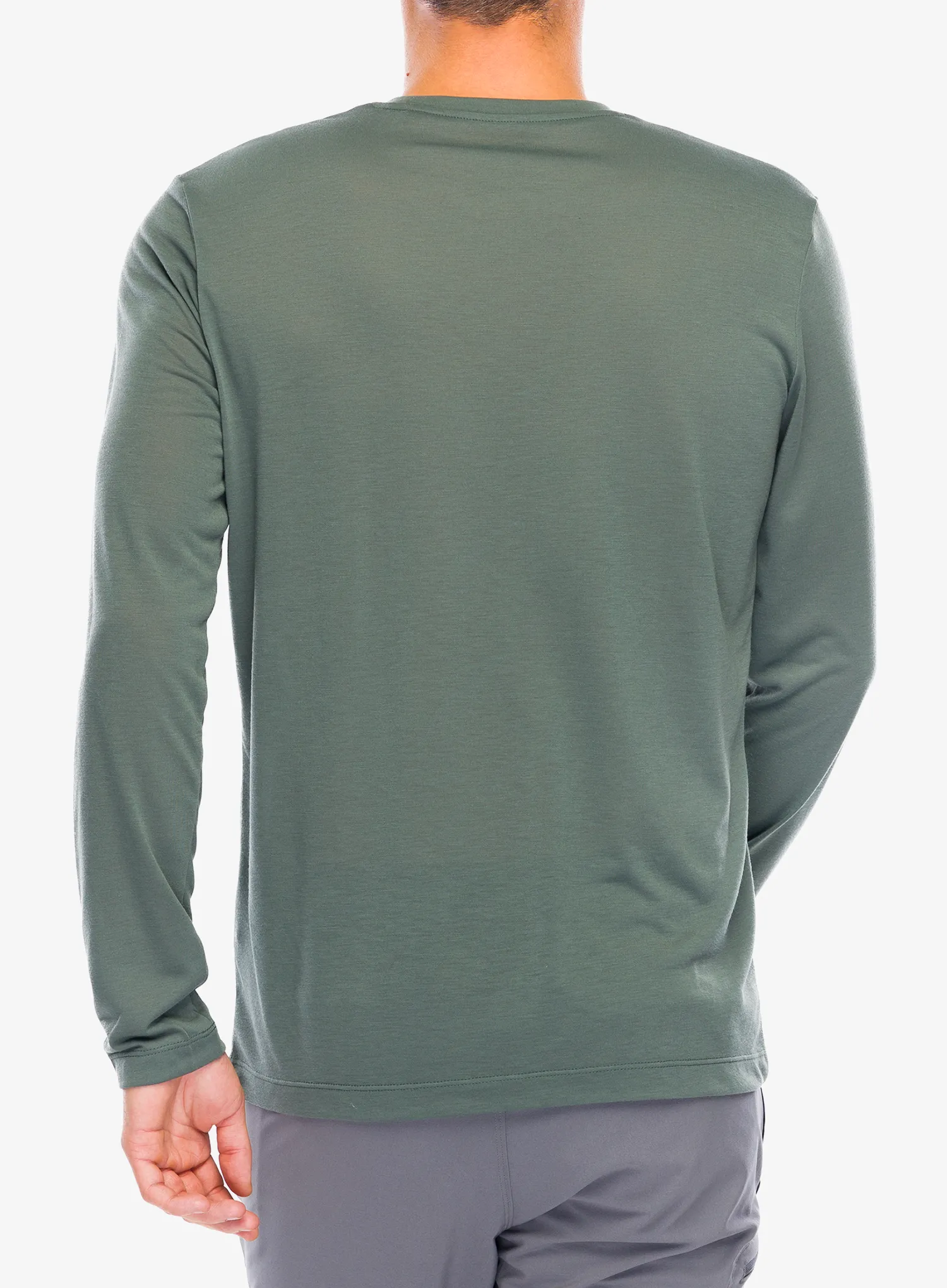 Majica dugih rukava Jack Wolfskin Vonnan LS T - slate green