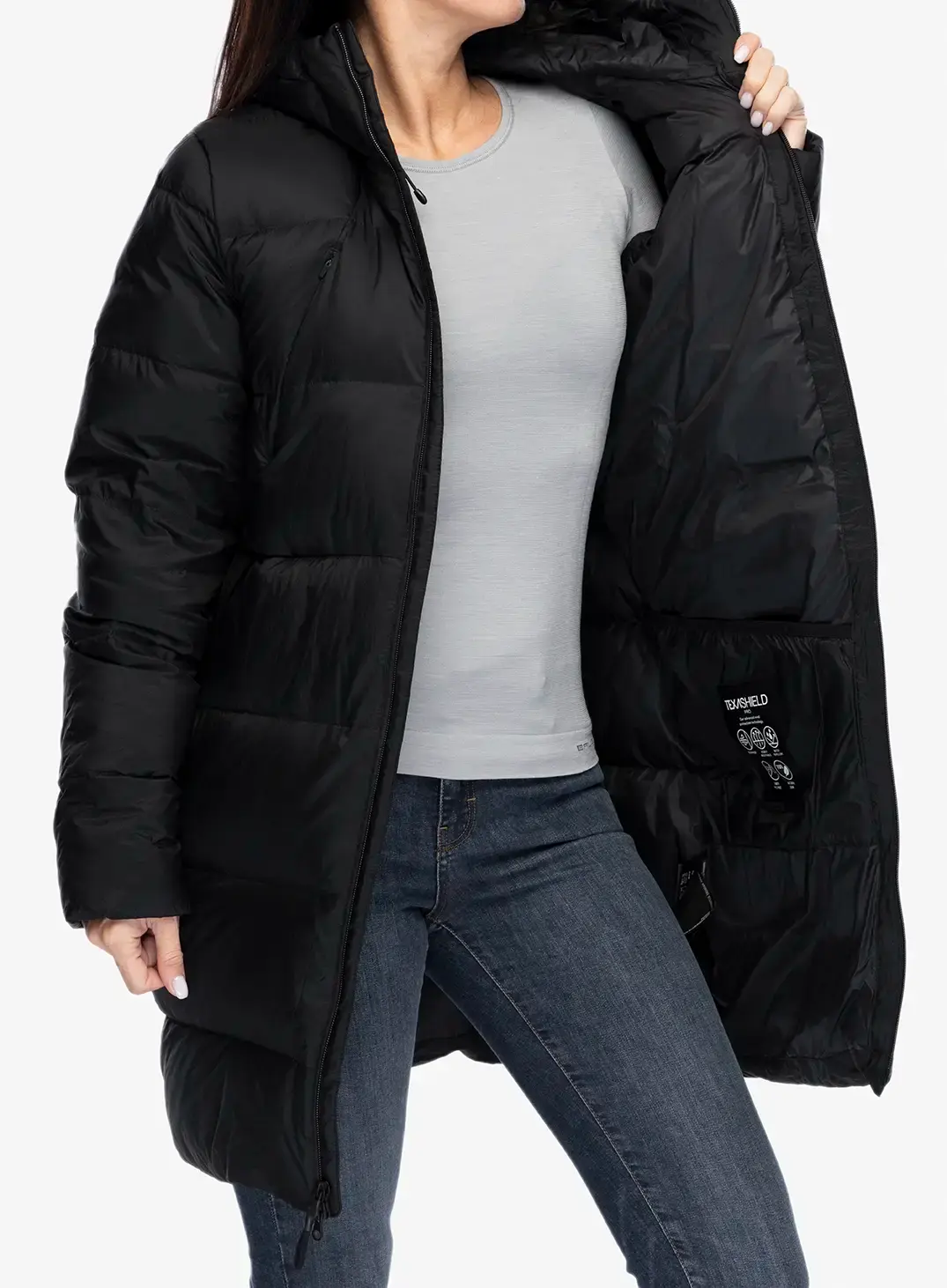Ženski perjani kaput Jack Wolfskin Wandermood Down Parka