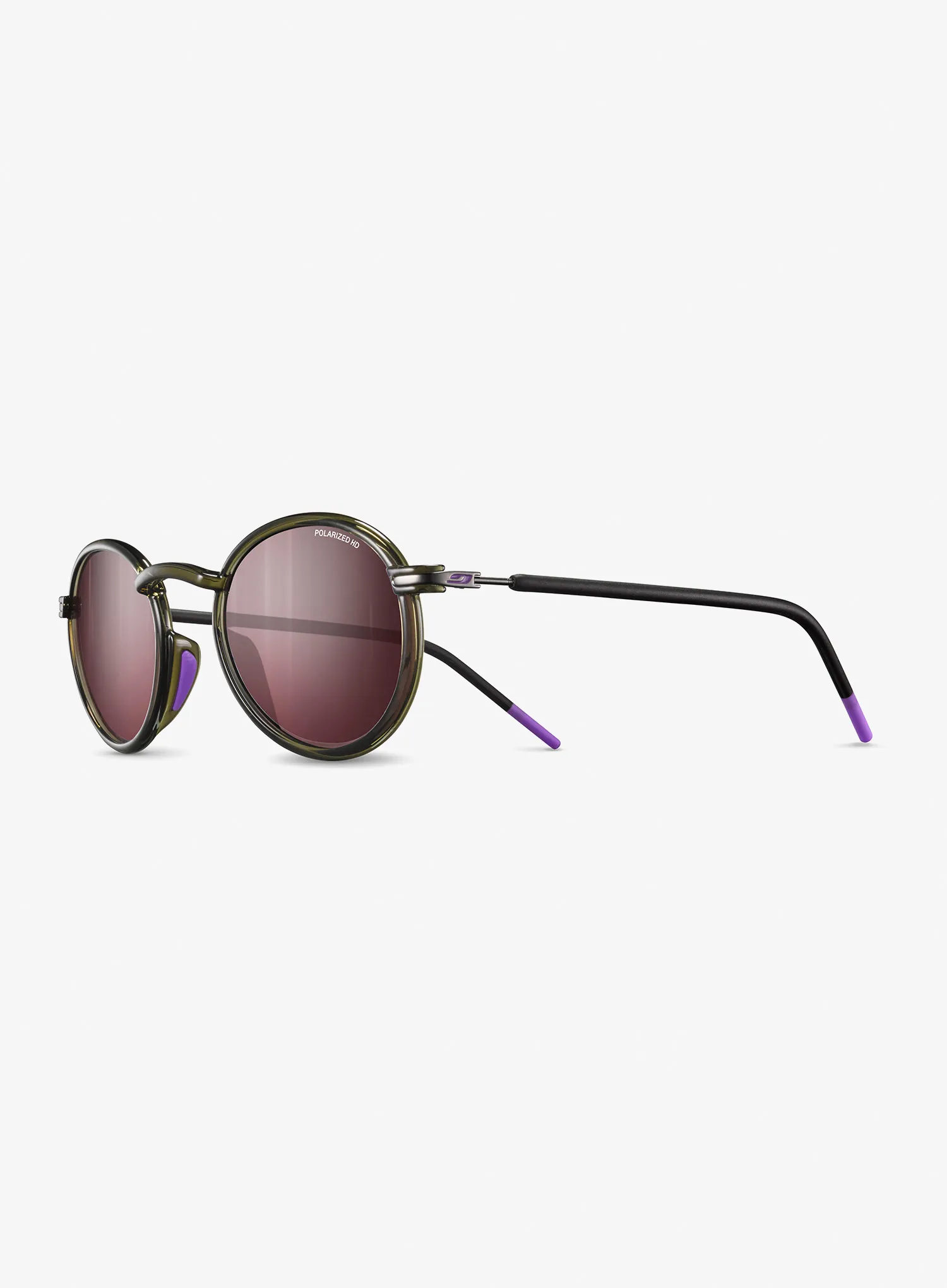 Sunčane naočale Julbo Around - Spectron HD 3 Polarized - green translu/purple