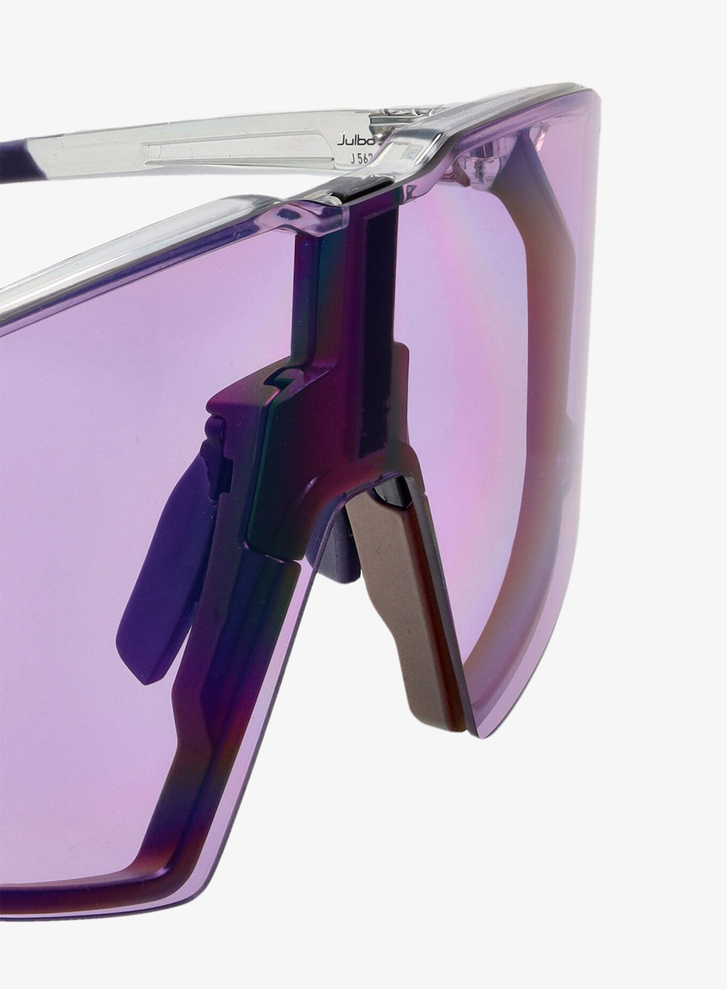 Biciklističke naočale Julbo Edge - Spectron 1 - translucent gray/purple