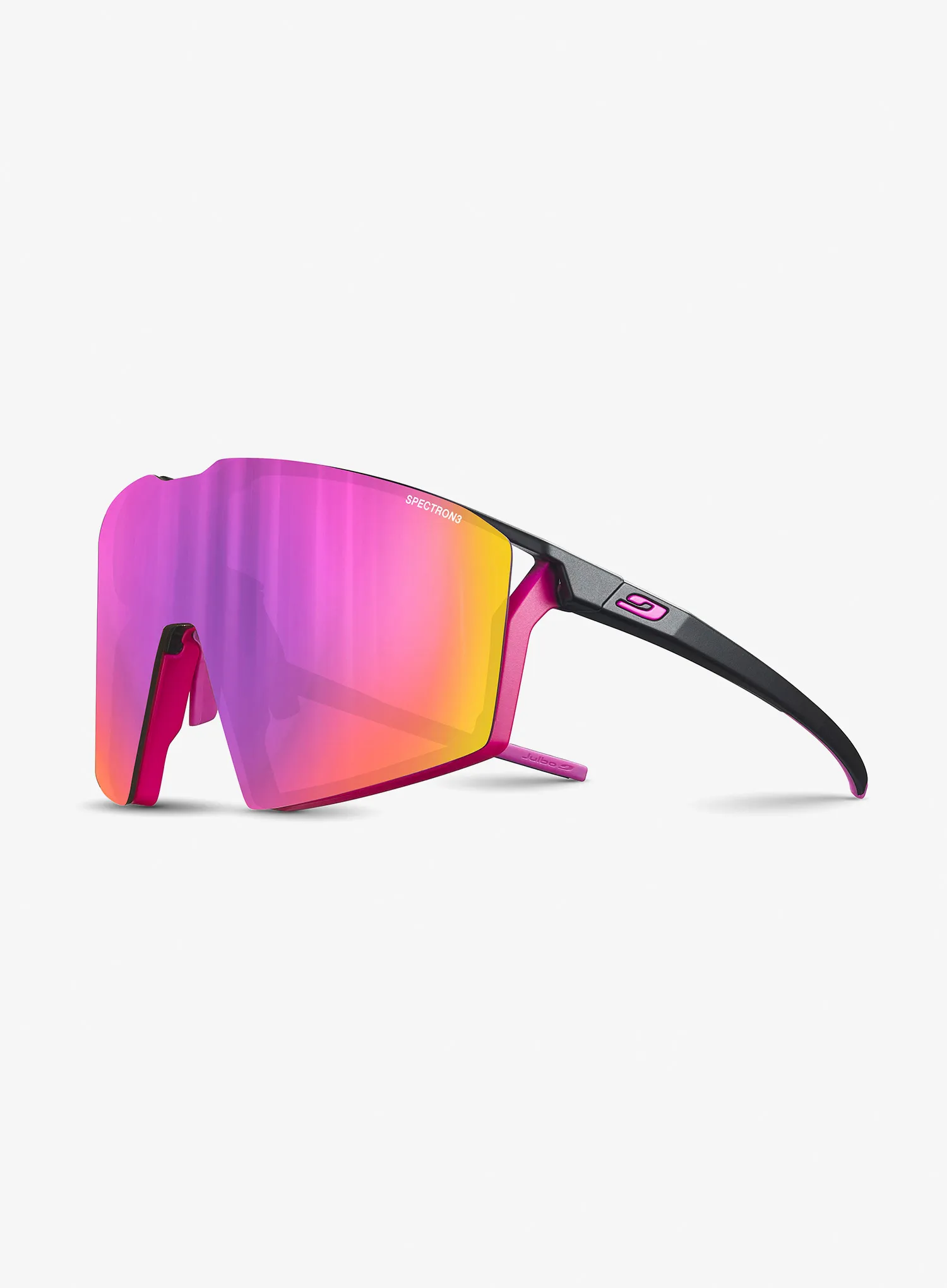 Biciklističke naočale Julbo Edge - Spectron 3 CF - mat black/pink