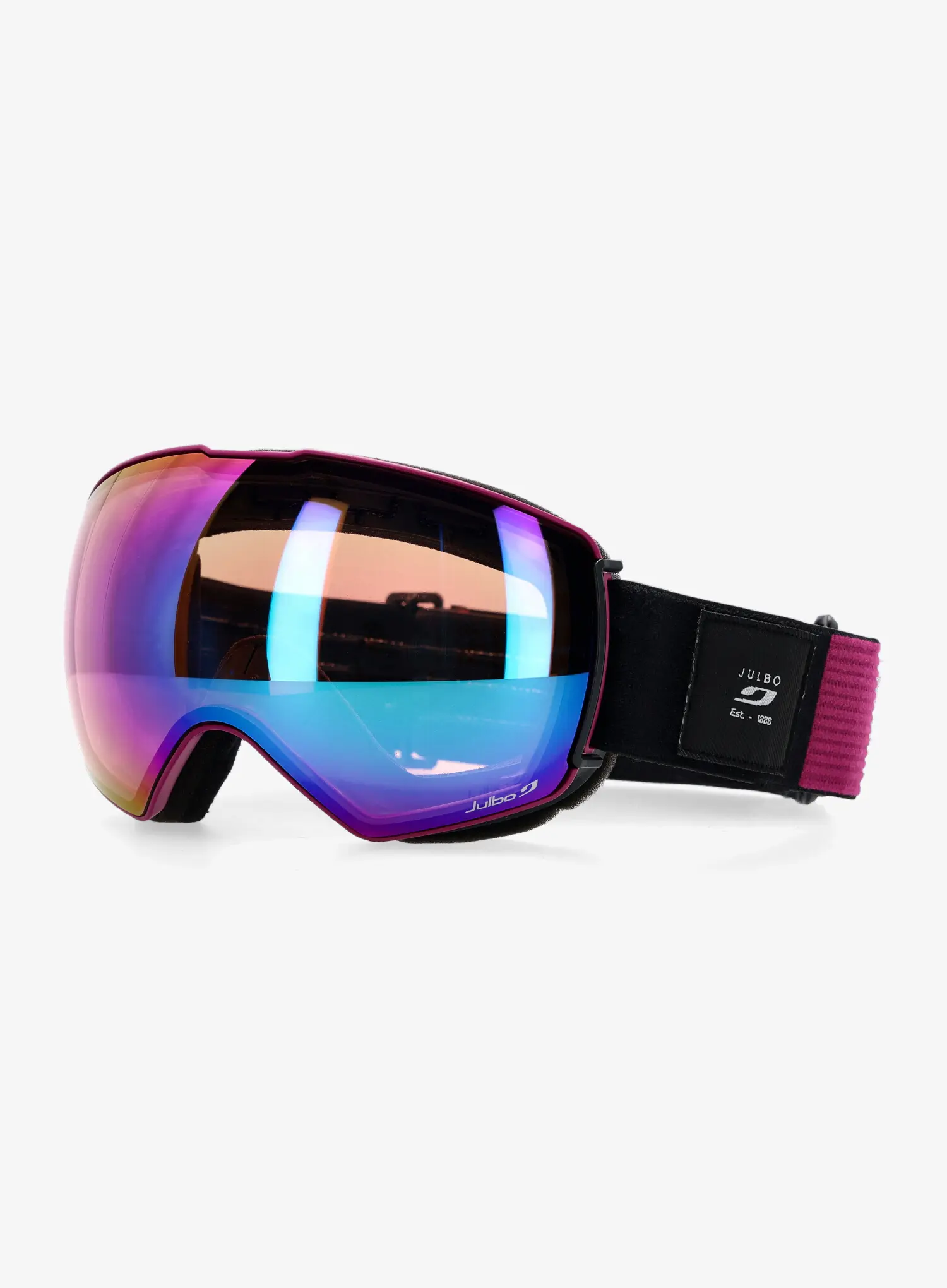 Skijaške naočale Julbo Lightyear - REACTIV 1-3 High Contrast - black/purple/blue flash