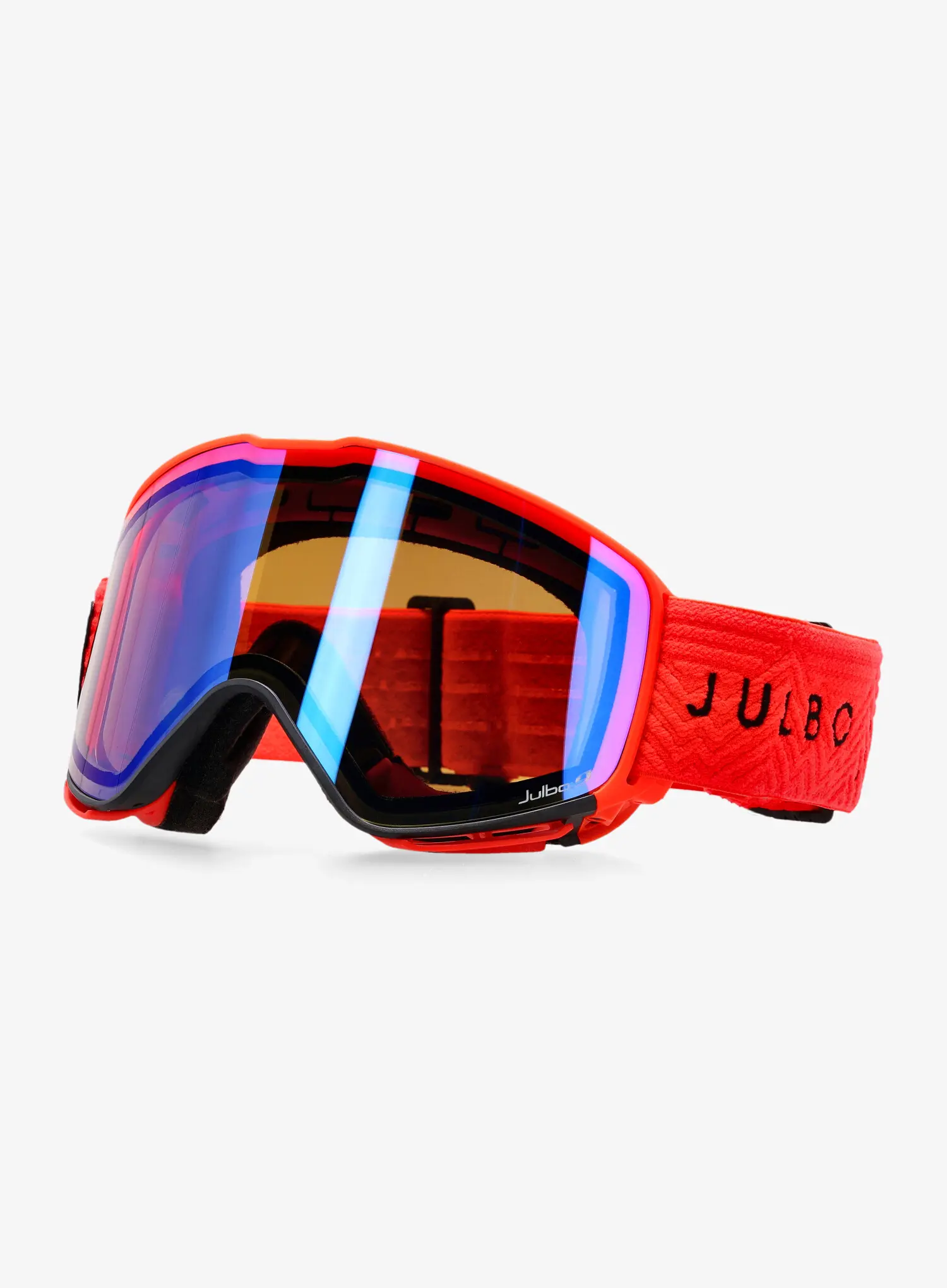 Skijaške naočale Julbo Quickshift - REACTIV 2-4 Polarized - red/blue flash