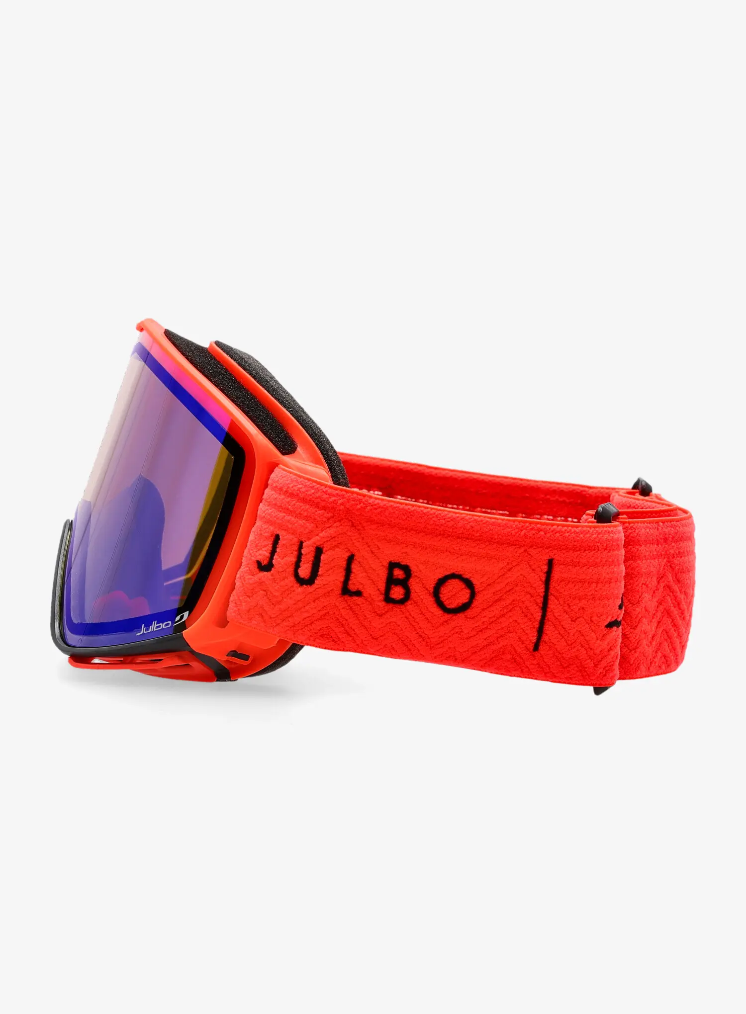 Skijaške naočale Julbo Quickshift - REACTIV 2-4 Polarized - red/blue flash
