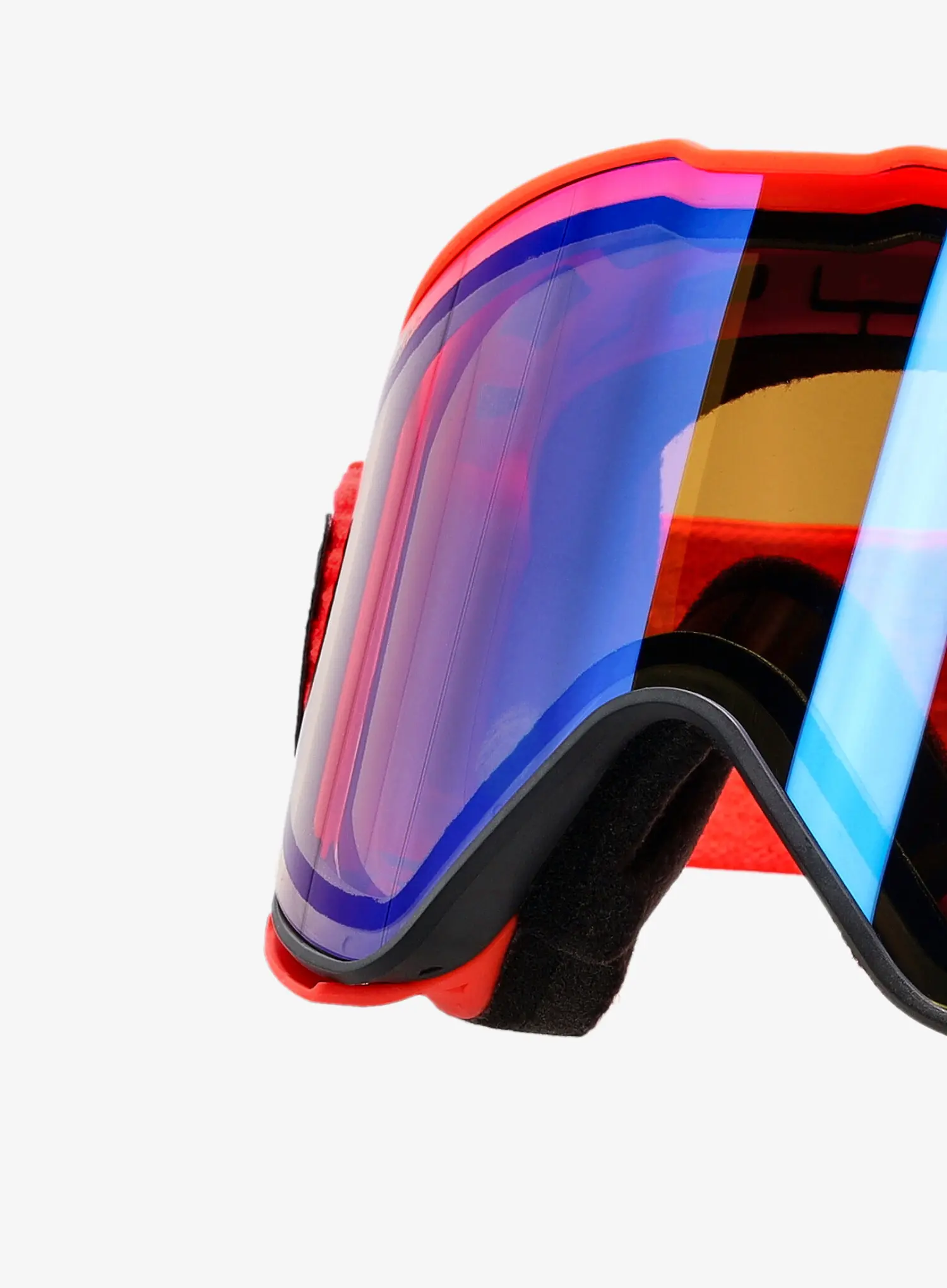 Skijaške naočale Julbo Quickshift - REACTIV 2-4 Polarized - red/blue flash