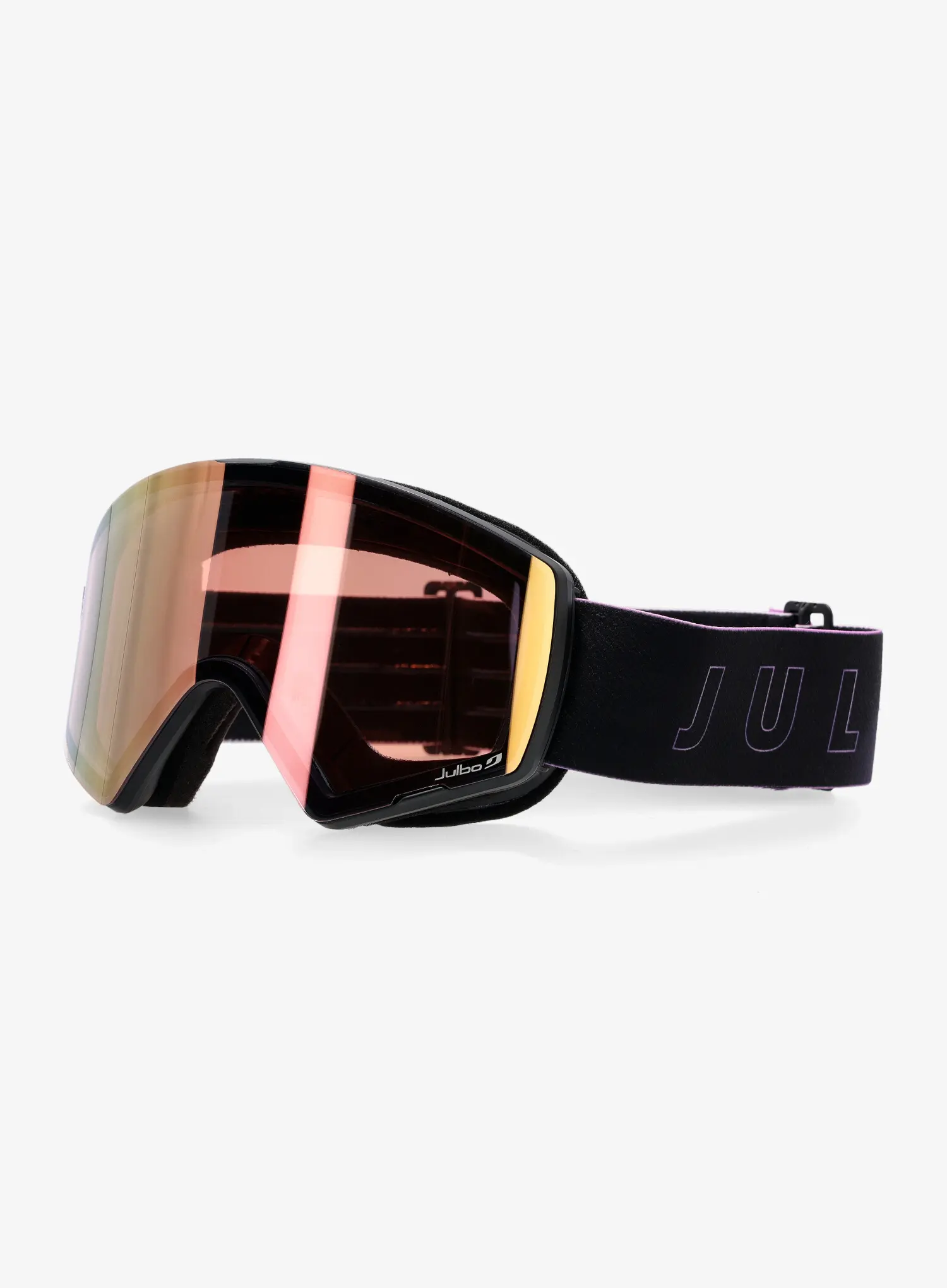 Skijaške naočale Julbo Razor Edge - REACTIV 1-3 Glare Control - black/purple/pink flash