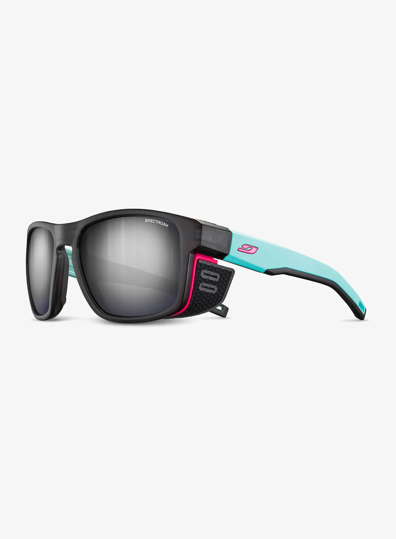 Ledenjačke naočale Julbo Shield M - SP4 - black translu/ice blue/pink