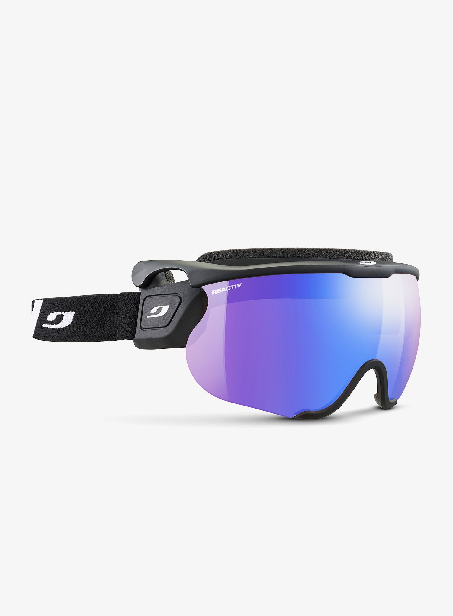 Skijaške naočale Julbo Sniper Evo L - REACTIV 1-3 HC - black/black