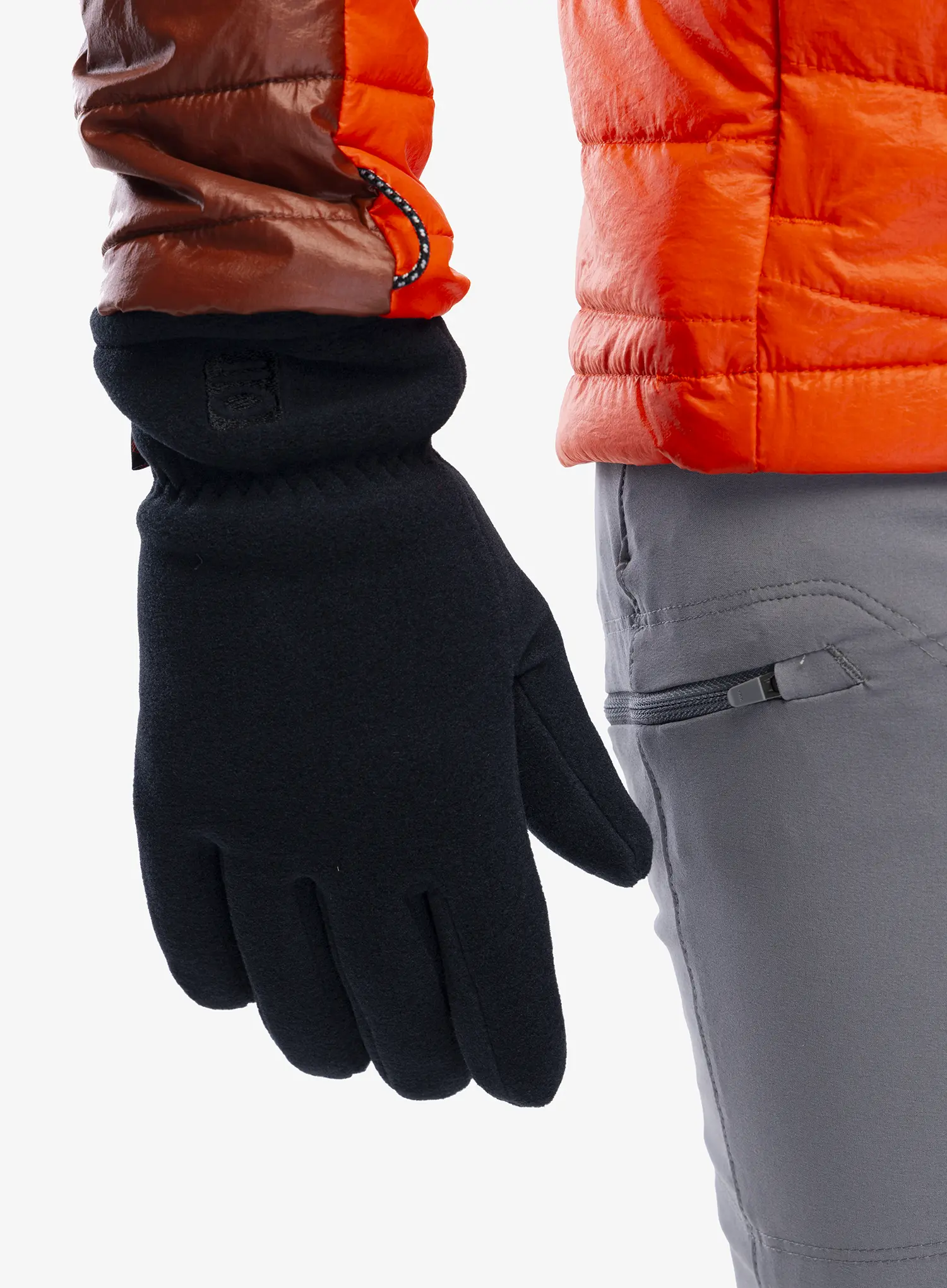 Rukavice od flisa Kanfor Asele - black