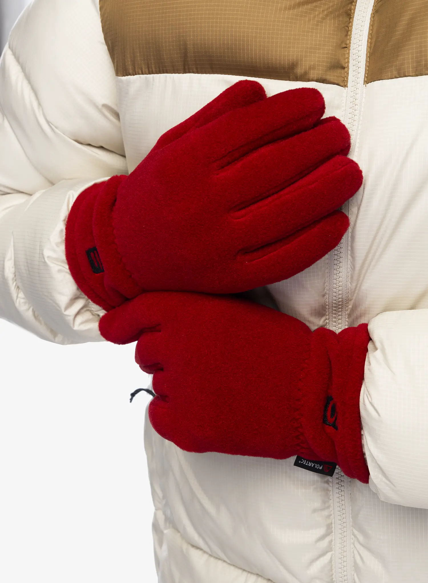 Rukavice od flisa Kanfor Asele - red