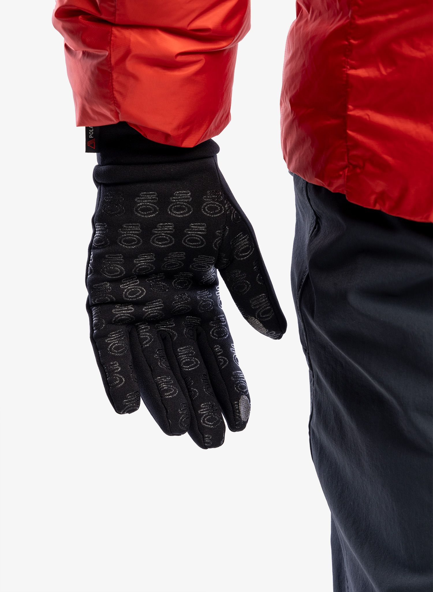 Rukavice od flisa Kanfor Furio Screen - black