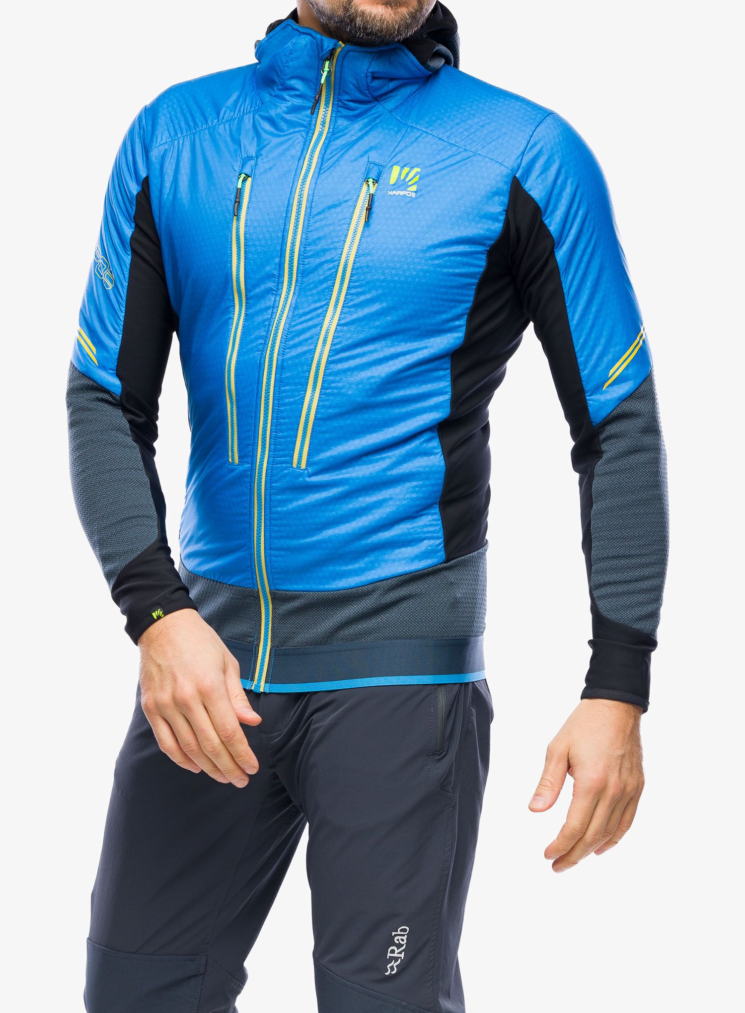 Jakna za turno skijanje Karpos Alagna Plus Evo Jacket - diva blue/midnight