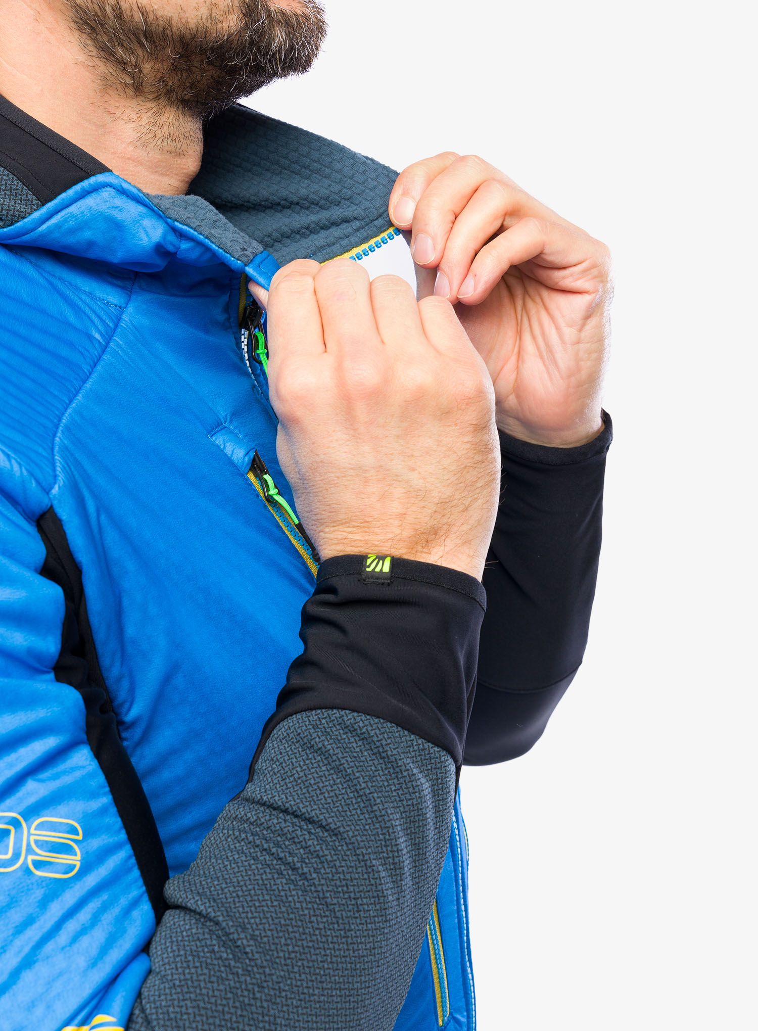 Jakna za turno skijanje Karpos Alagna Plus Evo Jacket - diva blue/midnight