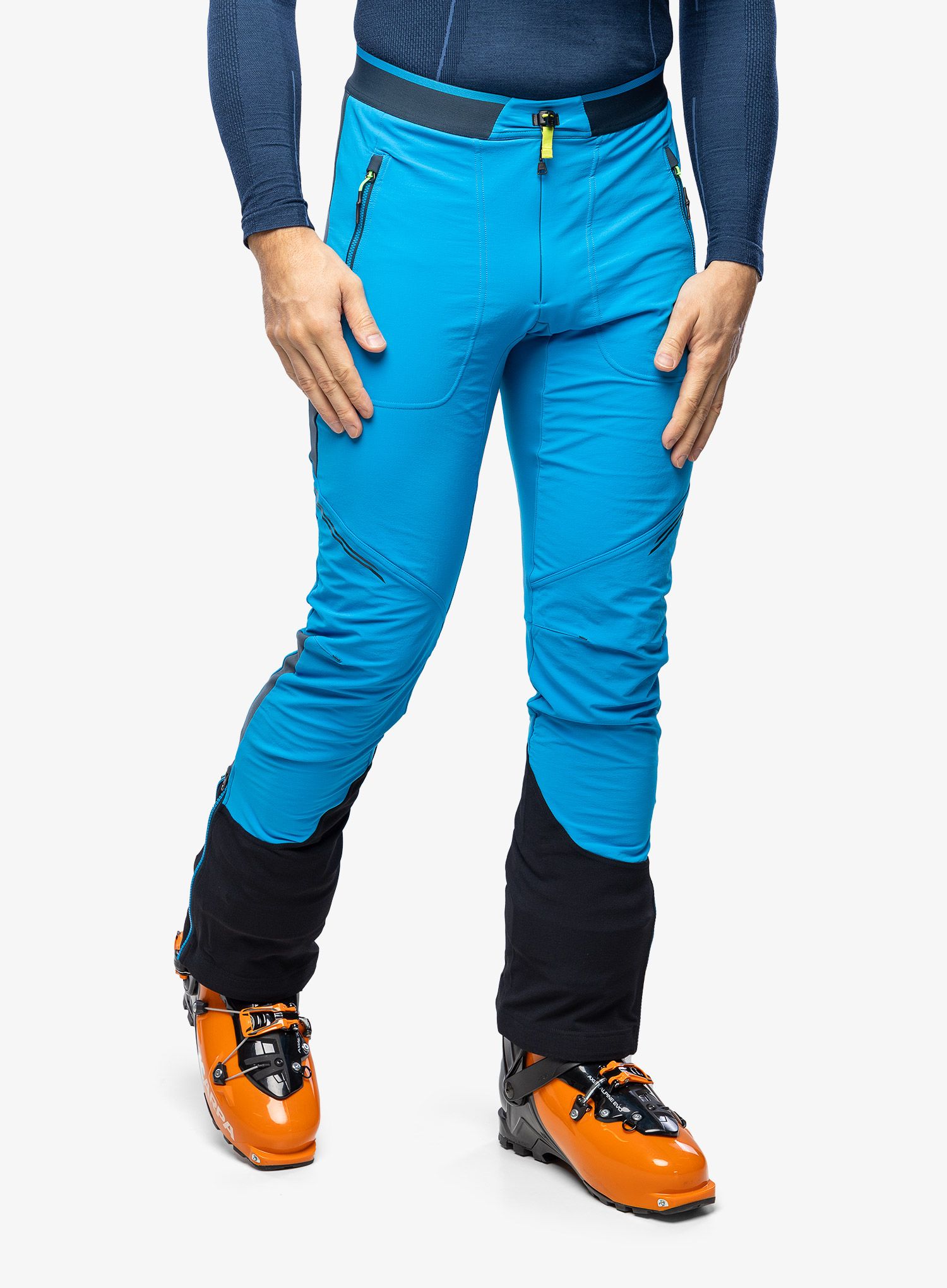 Hlače za turno skijanje Karpos Alagna Plus Evo Pant - diva blue/midnight
