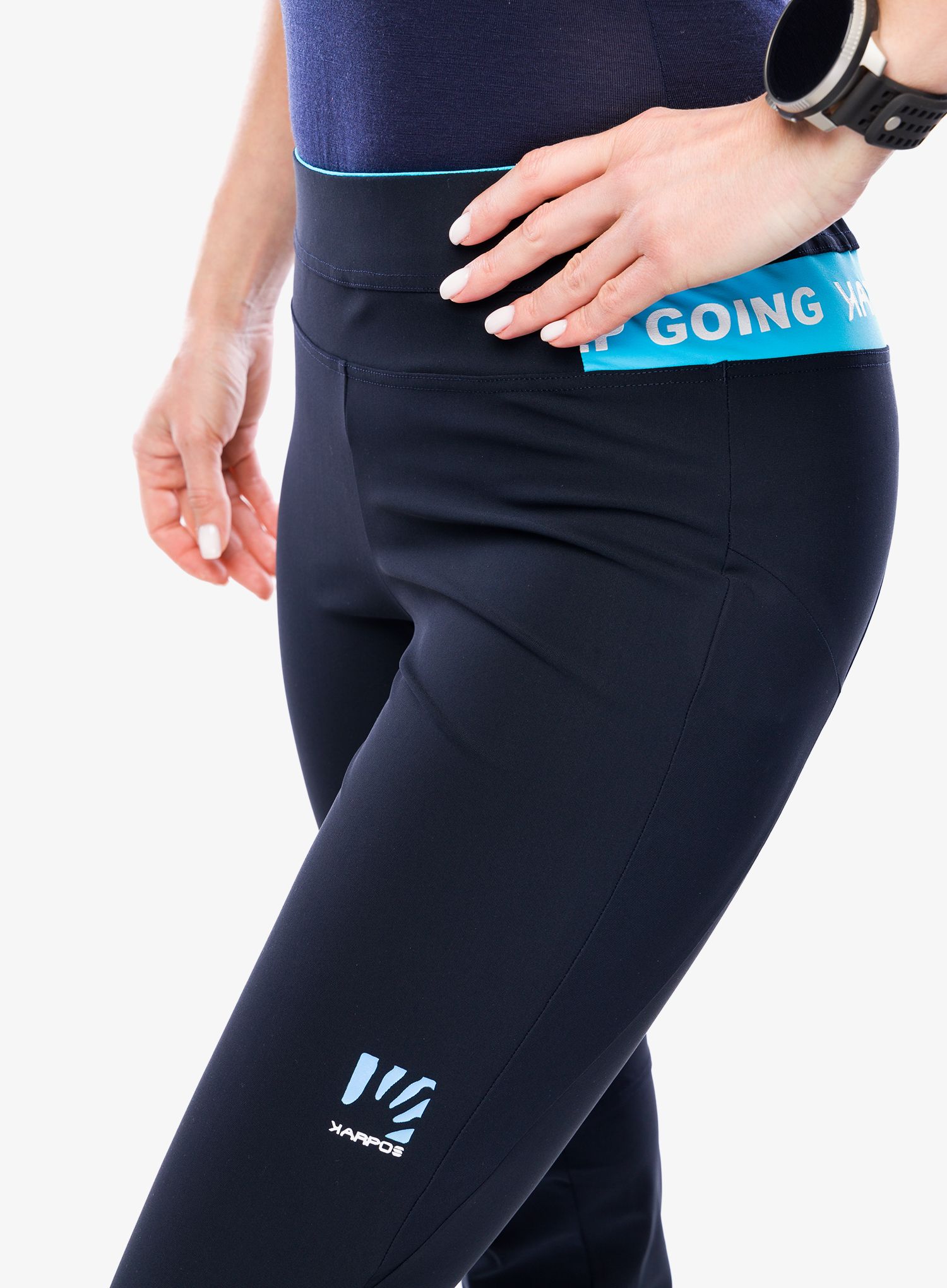 Ženske hlače Karpos Easyfrizz Pants - sky captain/blue atoll