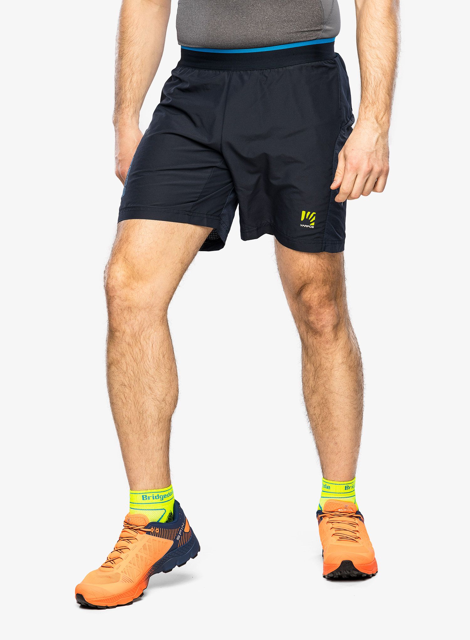 Kratke hlače za trčanje Karpos Fast Evo Short - outer space/indigo bunting