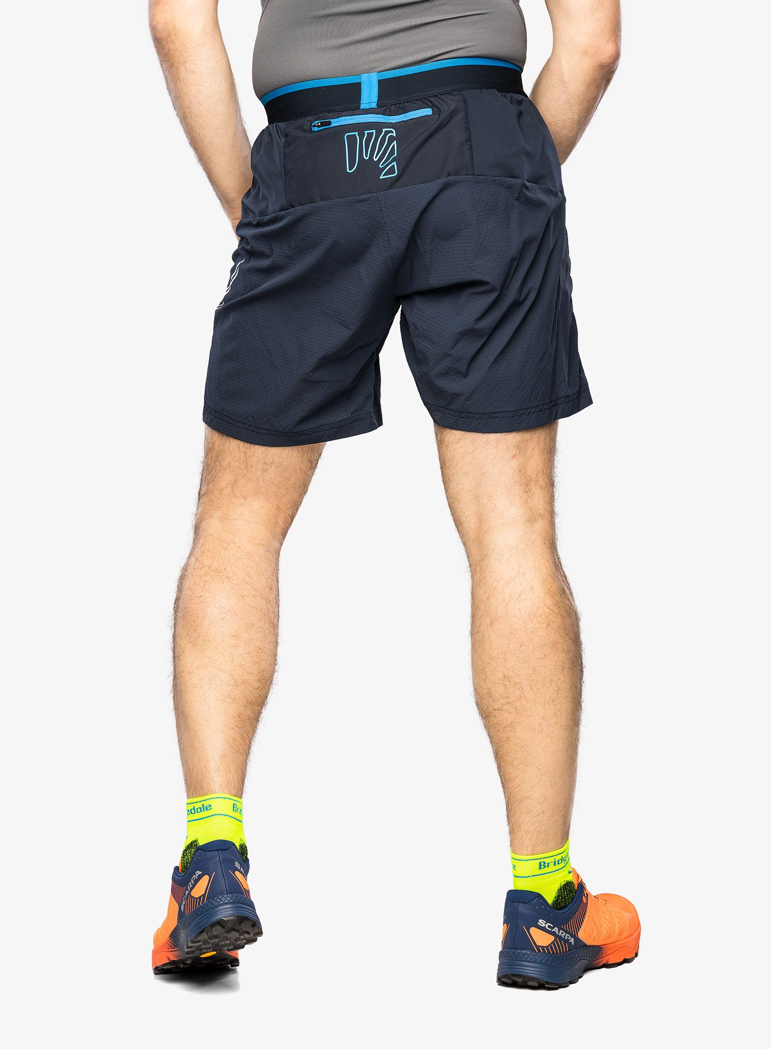 Kratke hlače za trčanje Karpos Fast Evo Short - outer space/indigo bunting