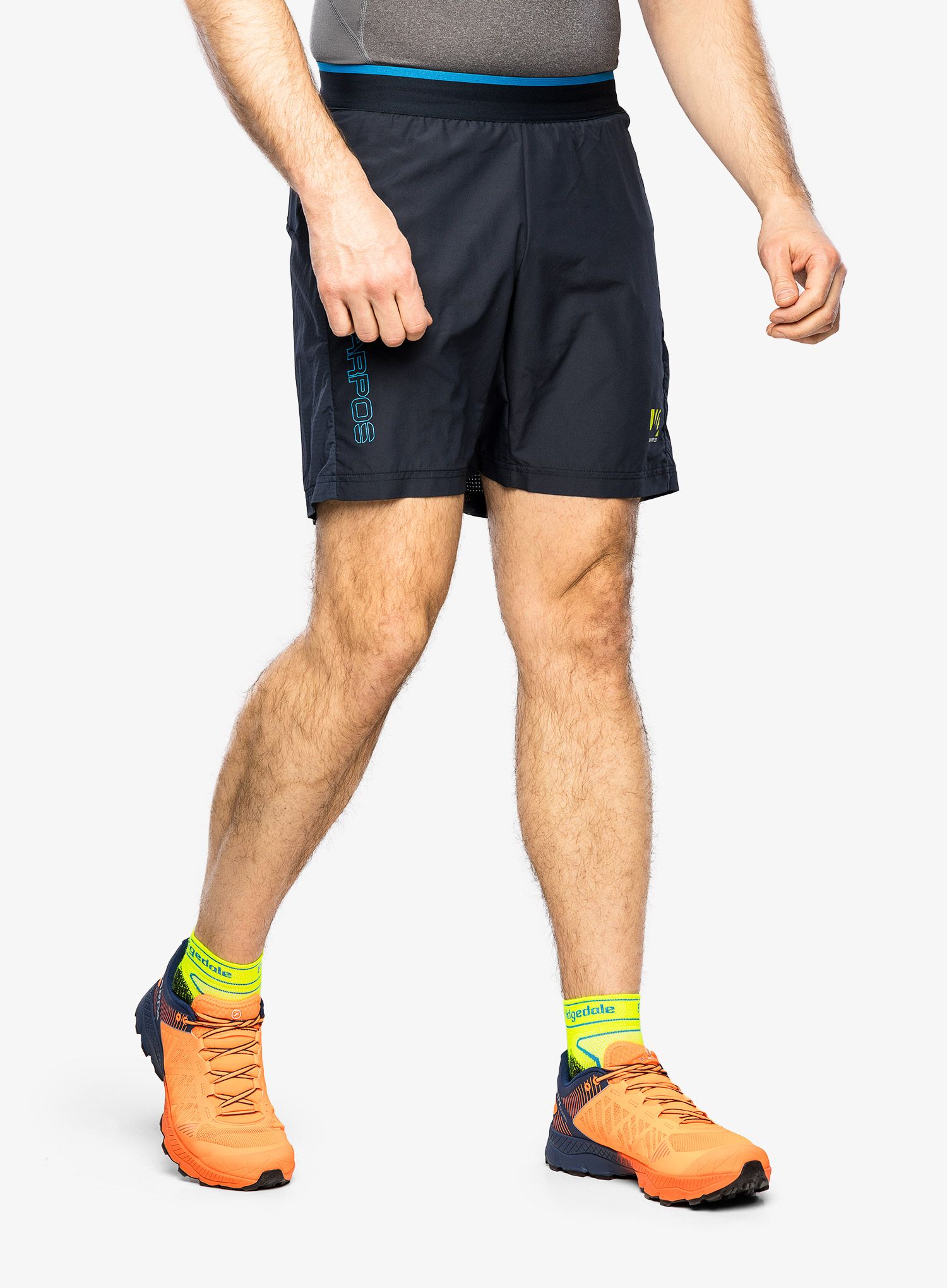 Kratke hlače za trčanje Karpos Fast Evo Short - outer space/indigo bunting