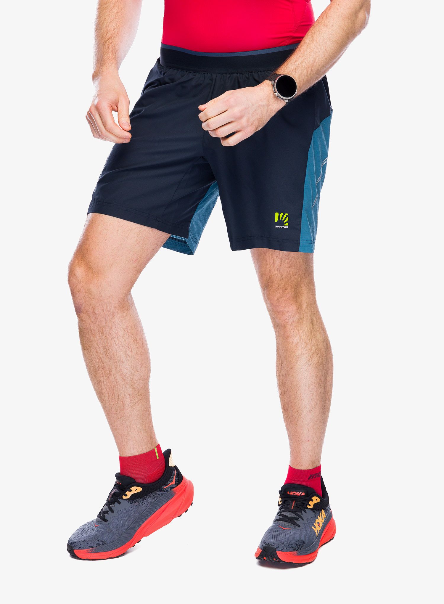 Kratke hlače za trčanje Karpos Fast Evo Short - vulcan/stargazer