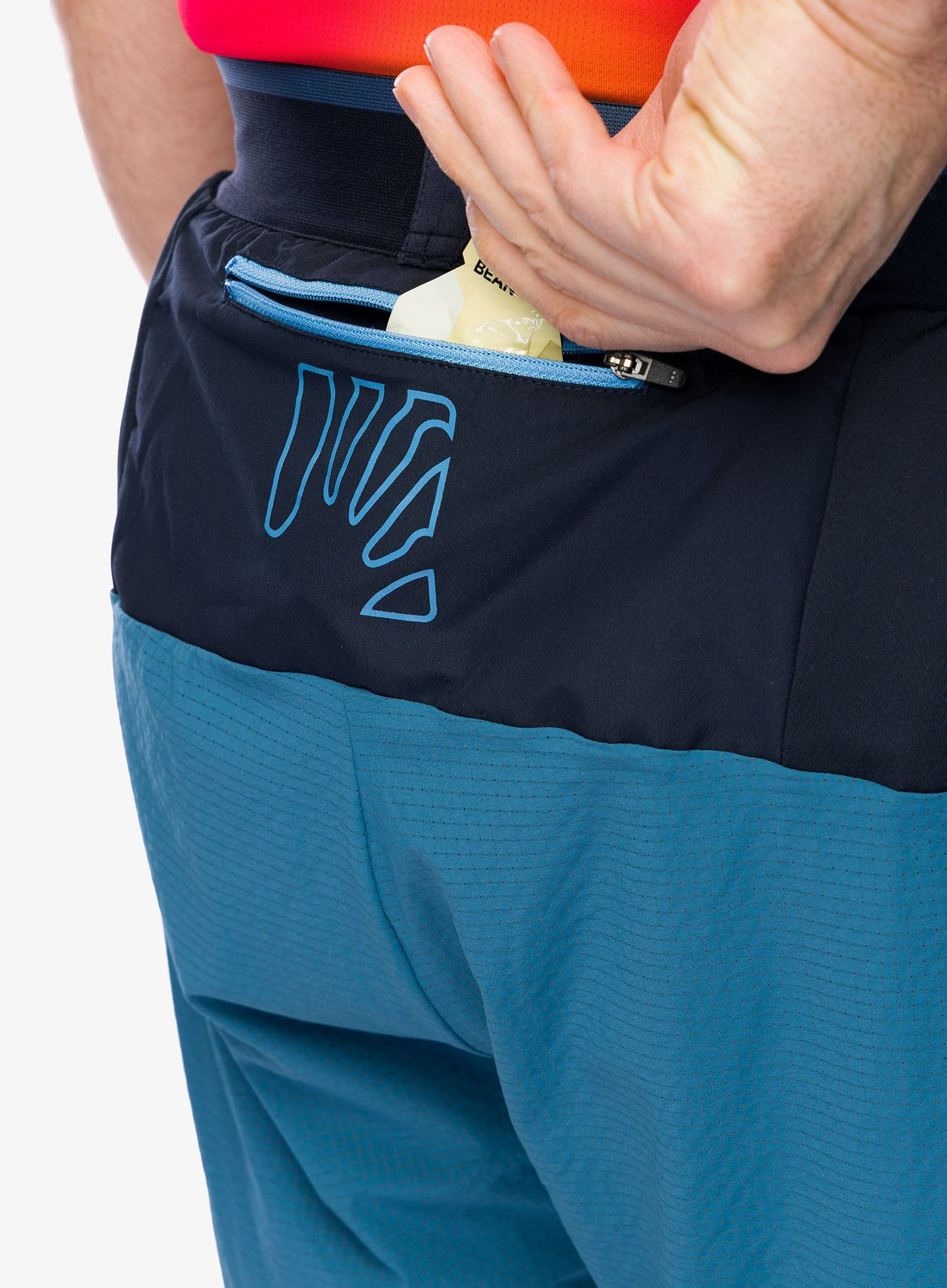 Kratke hlače za trčanje Karpos Fast Evo Short - vulcan/stargazer